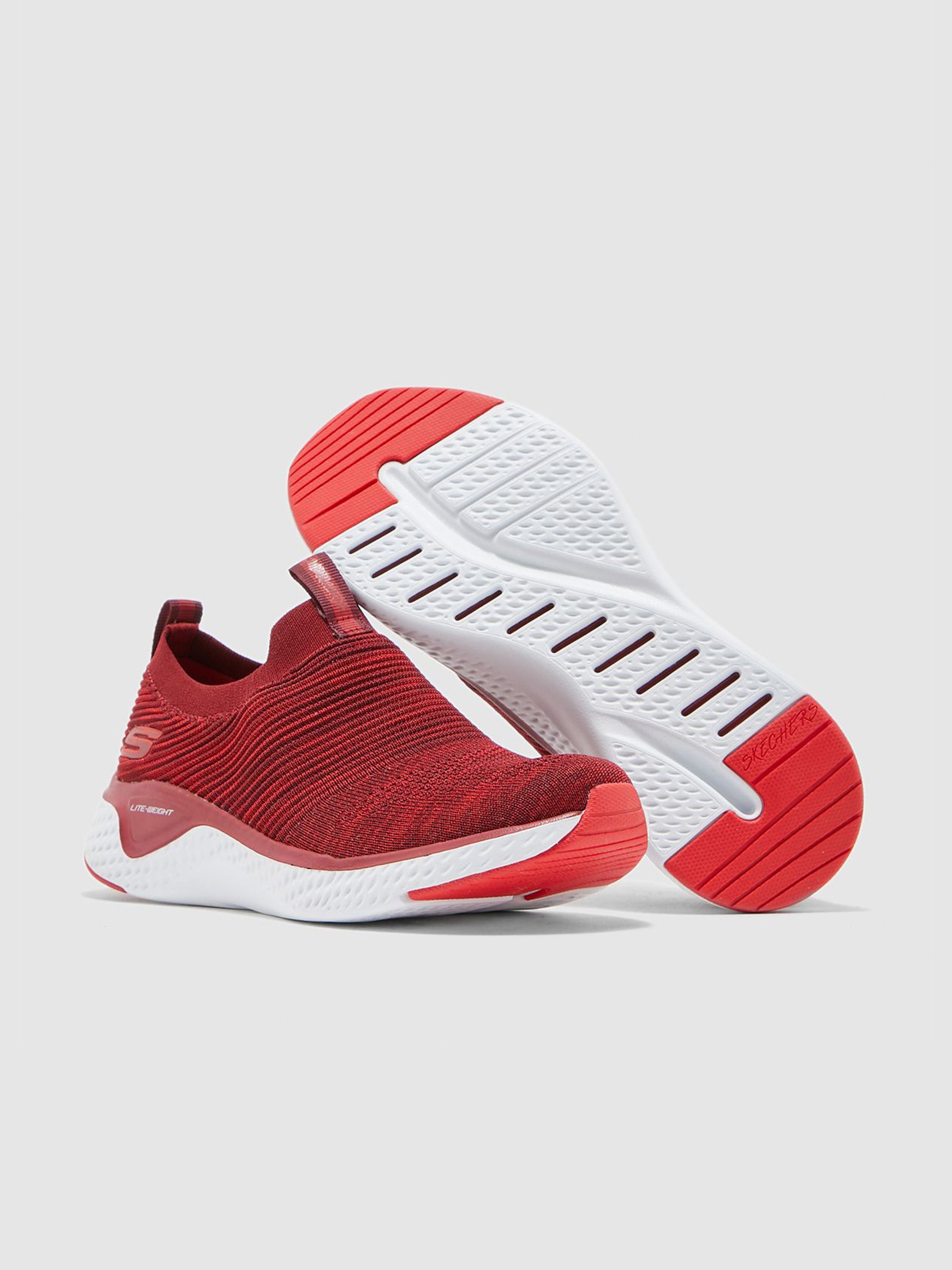 Skechers Women's Solar Fuse - Lite Joy Trainers #color_Red