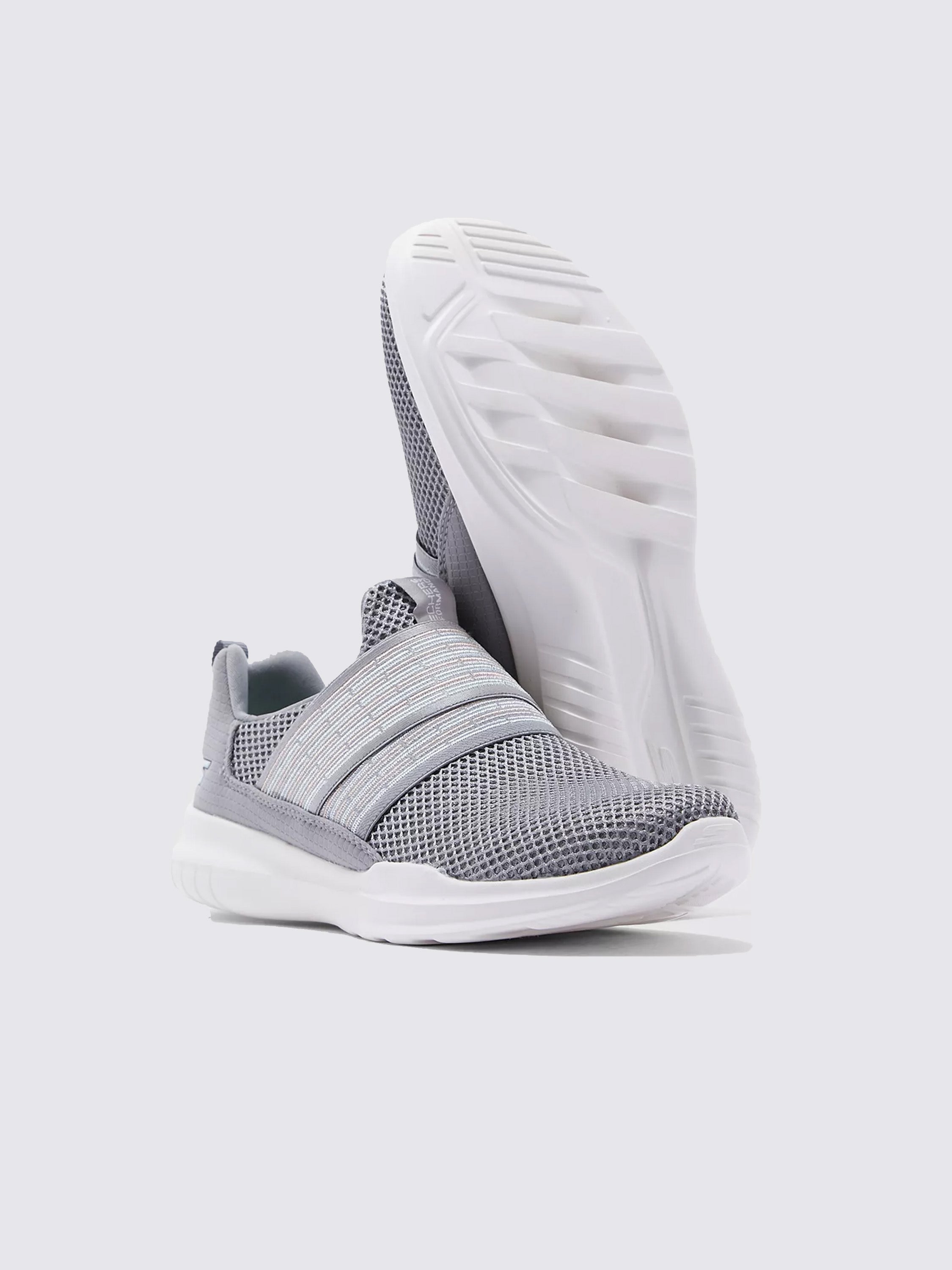 Skechers Women's Go Run Mojo Trainers #color_Gray