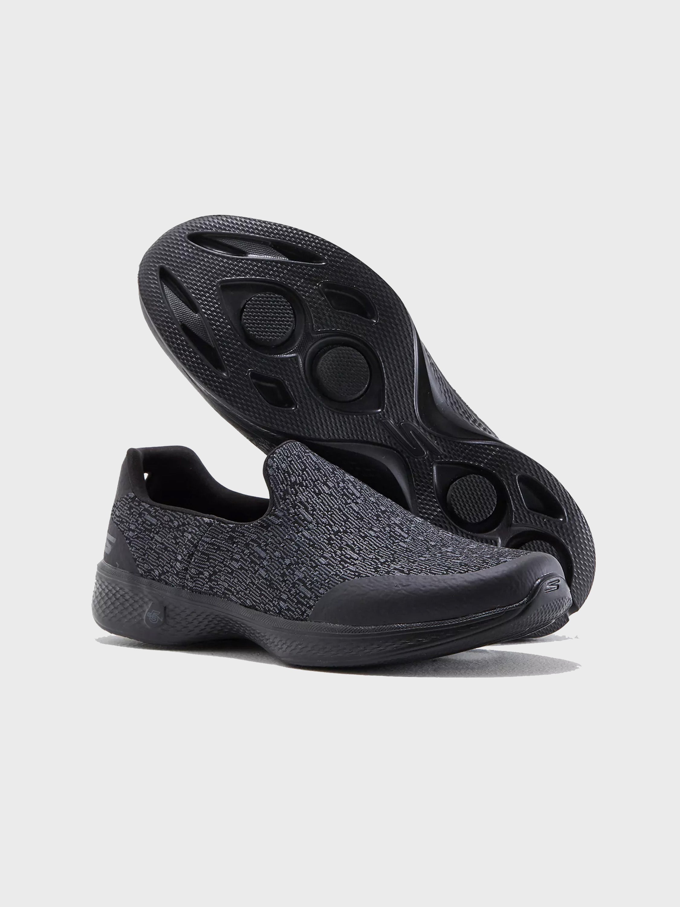 Skechers Women's GOwalk 4 - Exuberance Trainers #color_Black