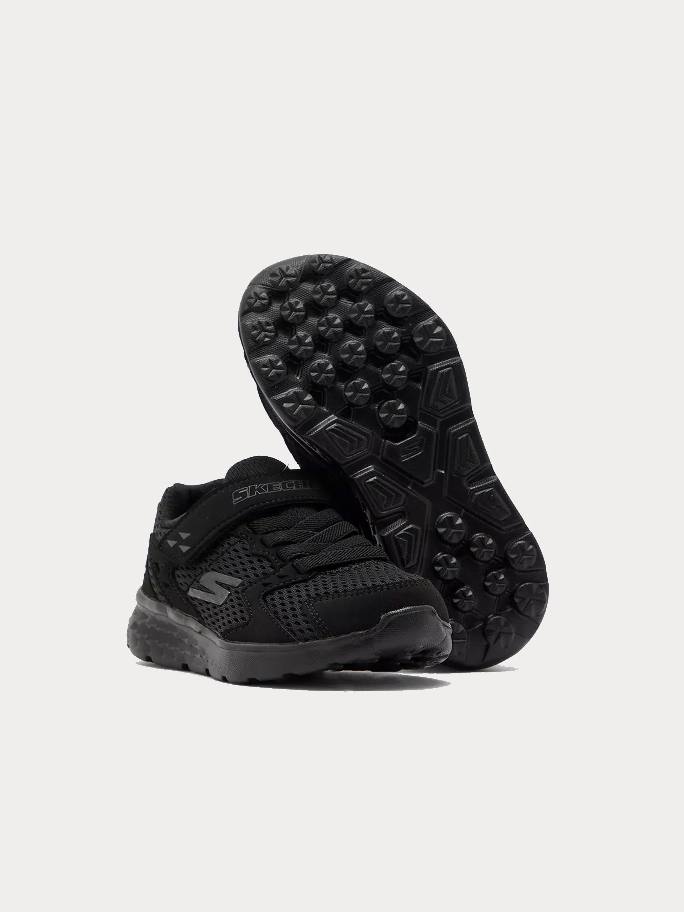 Skechers Boys GoRun 400 - Field Dash Sneakers #color_Black