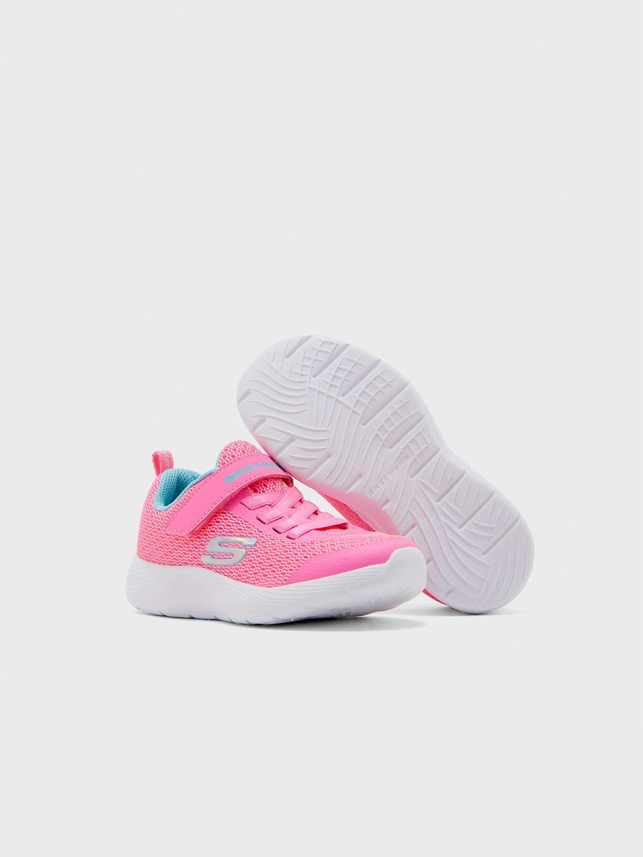 Skechers Girls Dyna-Lite Trainers #color_Light Pink