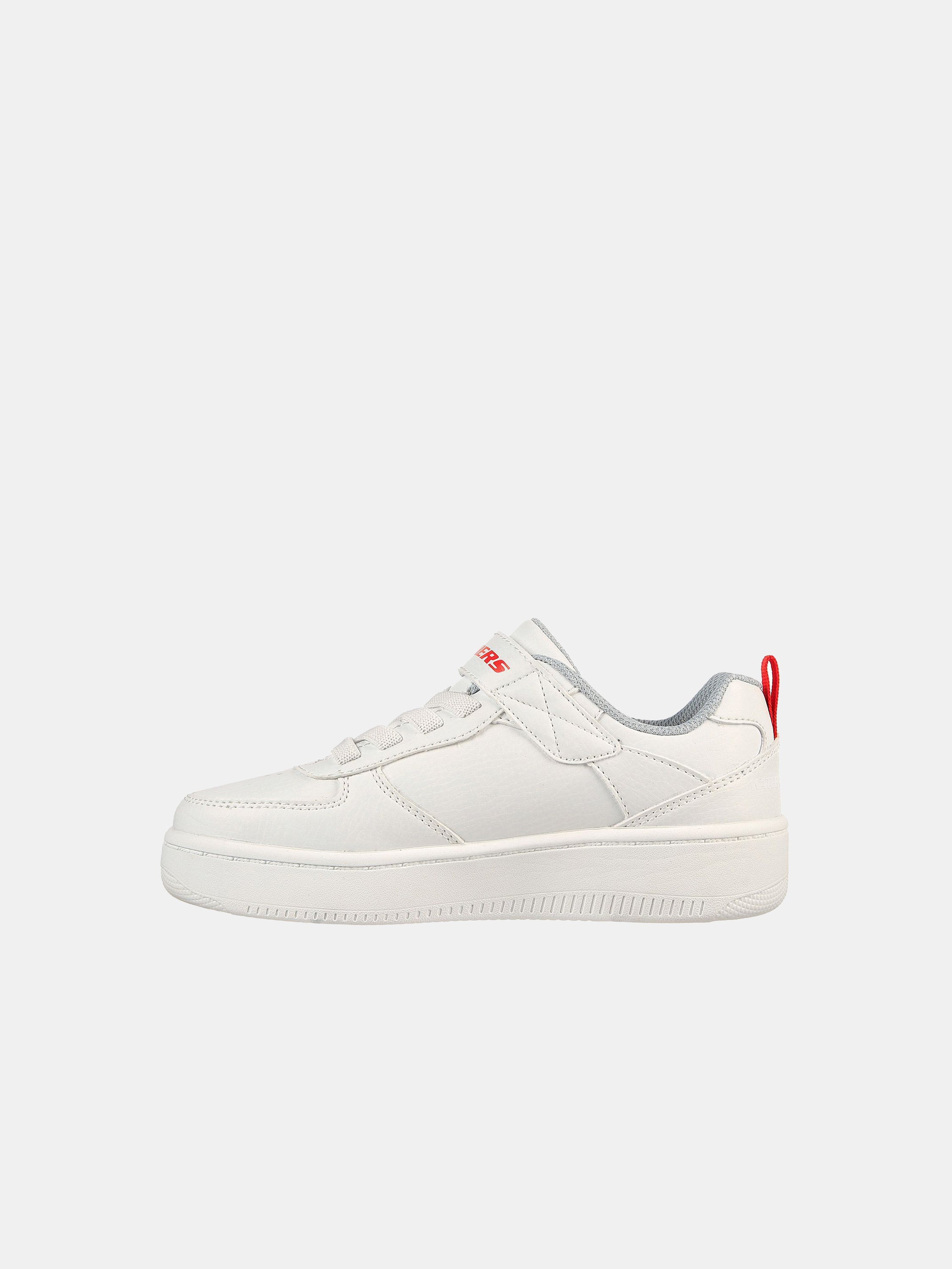 Skechers Boys Sport Court 92 - Zelder Shoes #color_White