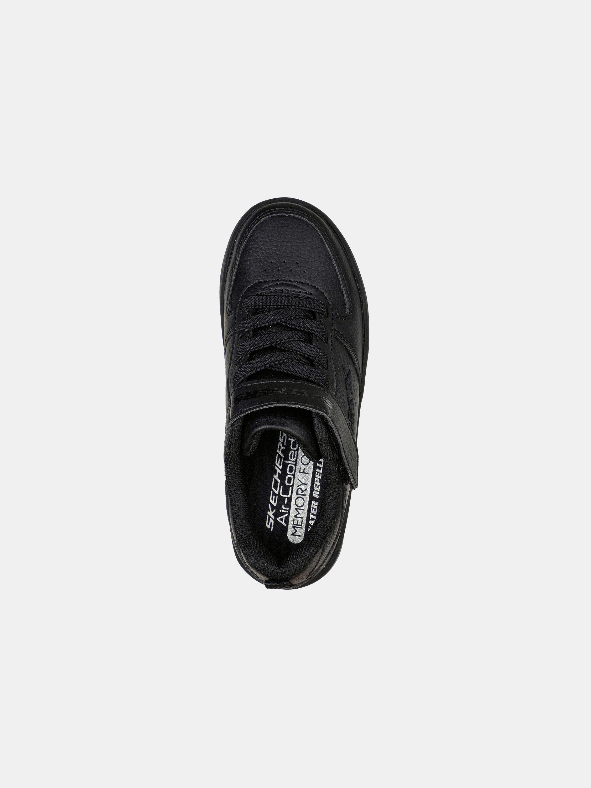 Skechers Boys Sport Court 92 - Zelder Shoes #color_Black