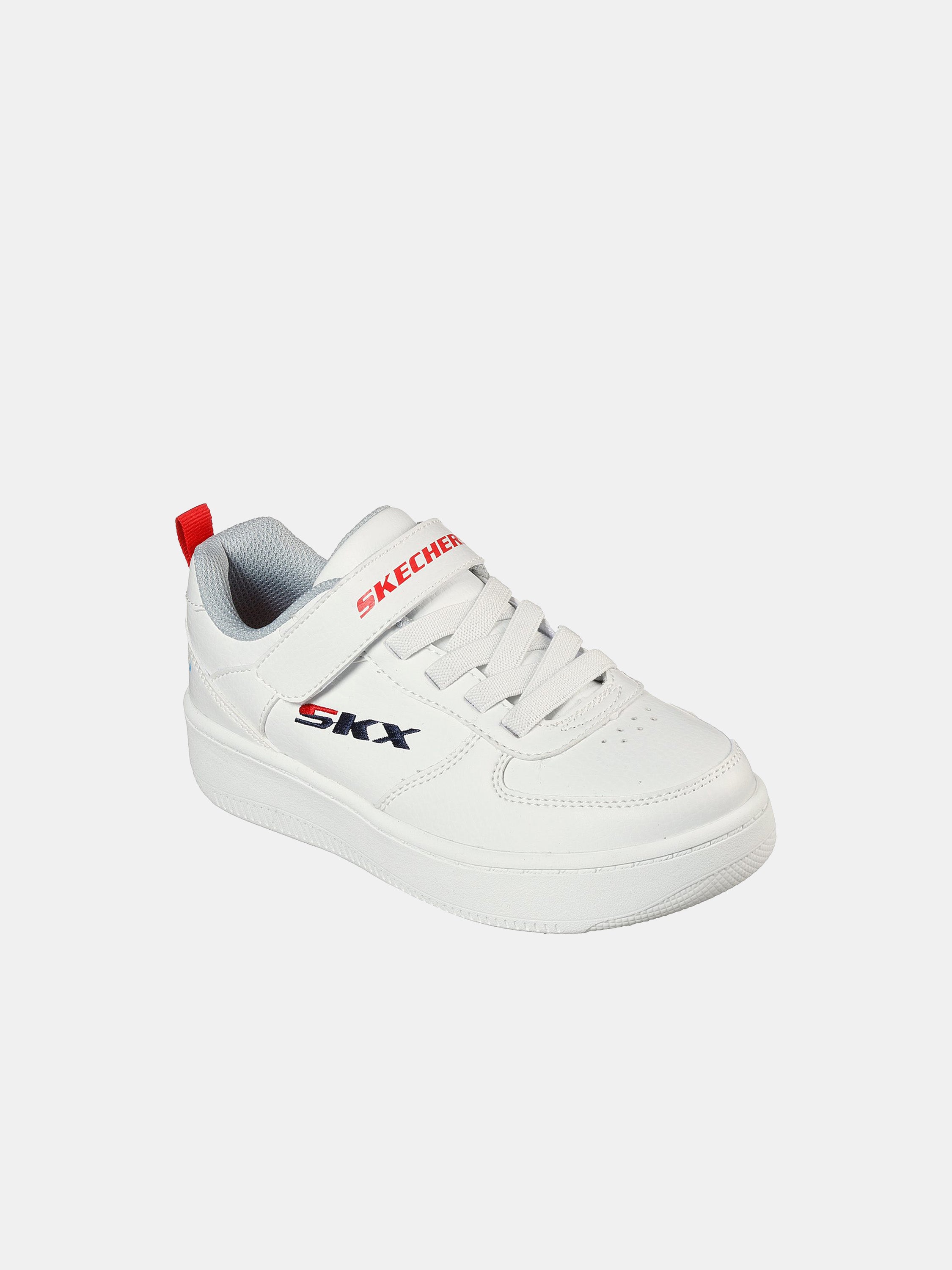 Skechers Boys Sport Court 92 - Zelder Shoes #color_White