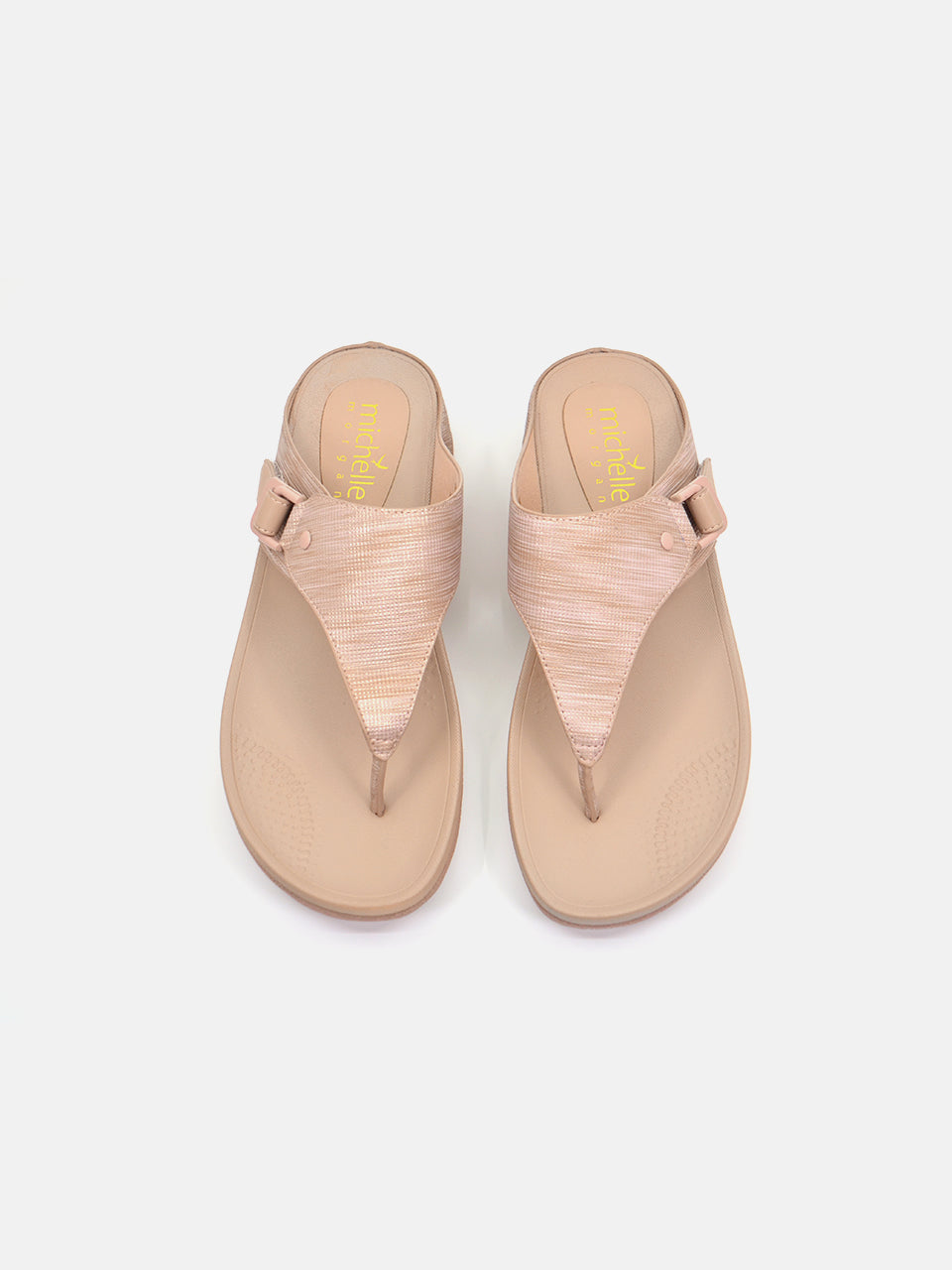 Michelle Morgan 814XY66A Women's Flat Sandals #color_Pink