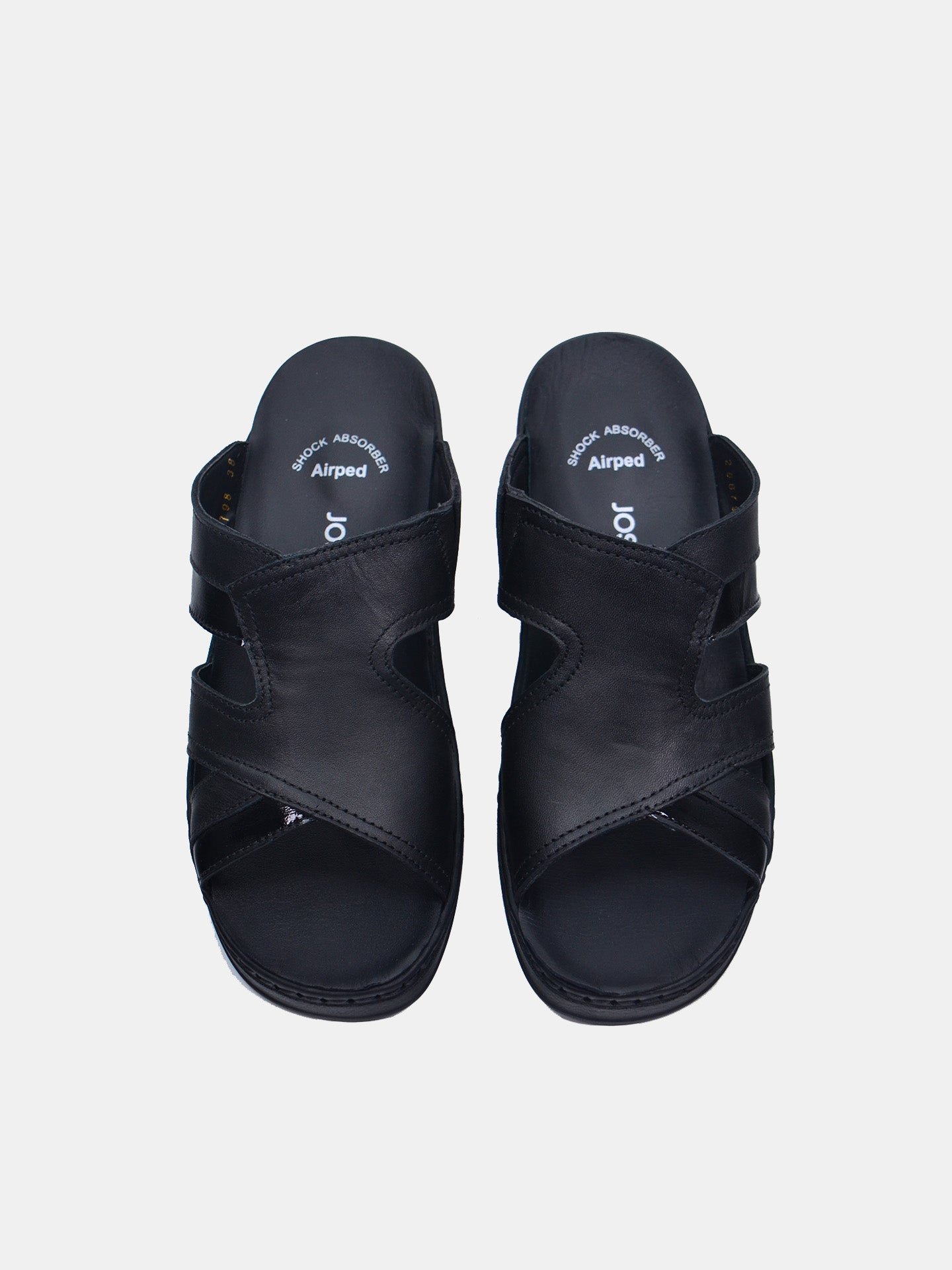 Josef Seibel 08845AR Women's Slider Sandals #color_Black