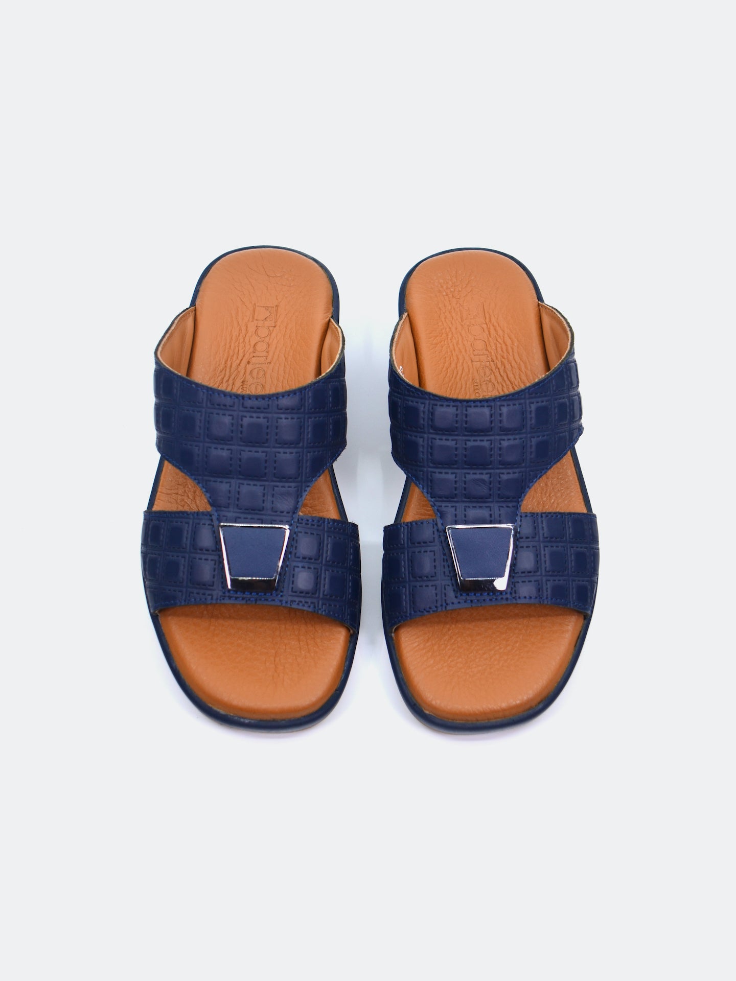Barjeel Uno TAM-107 Boys Arabic Sandals #color_Navy