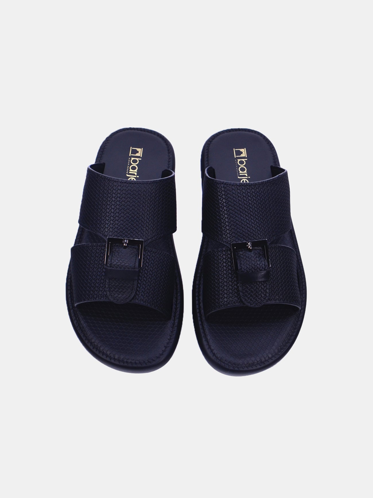 Barjeel Uno 29653-07 Men's Sandals #color_Black