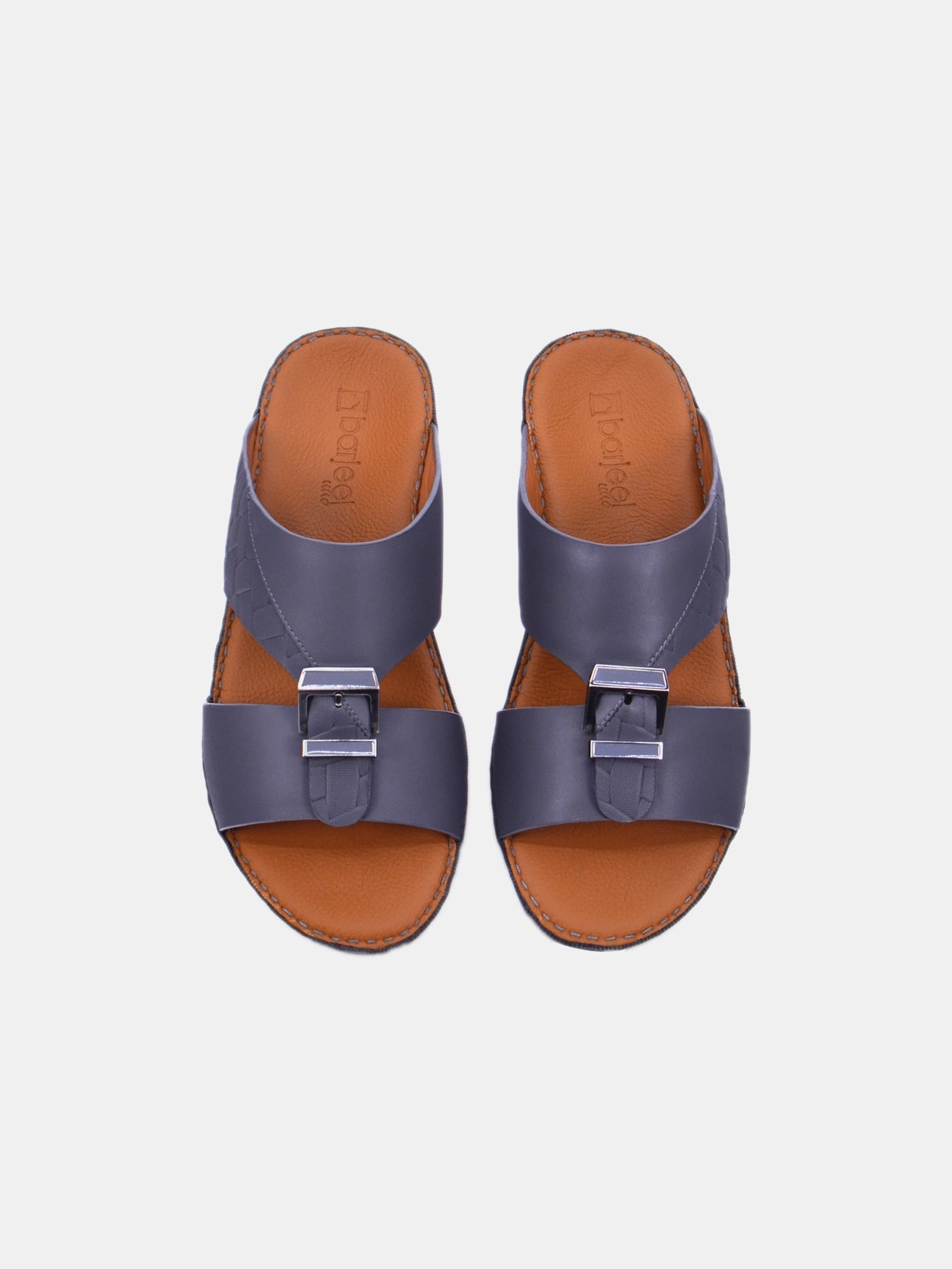 Barjeel Uno BSP1-04 Men's Sandals #color_Gray