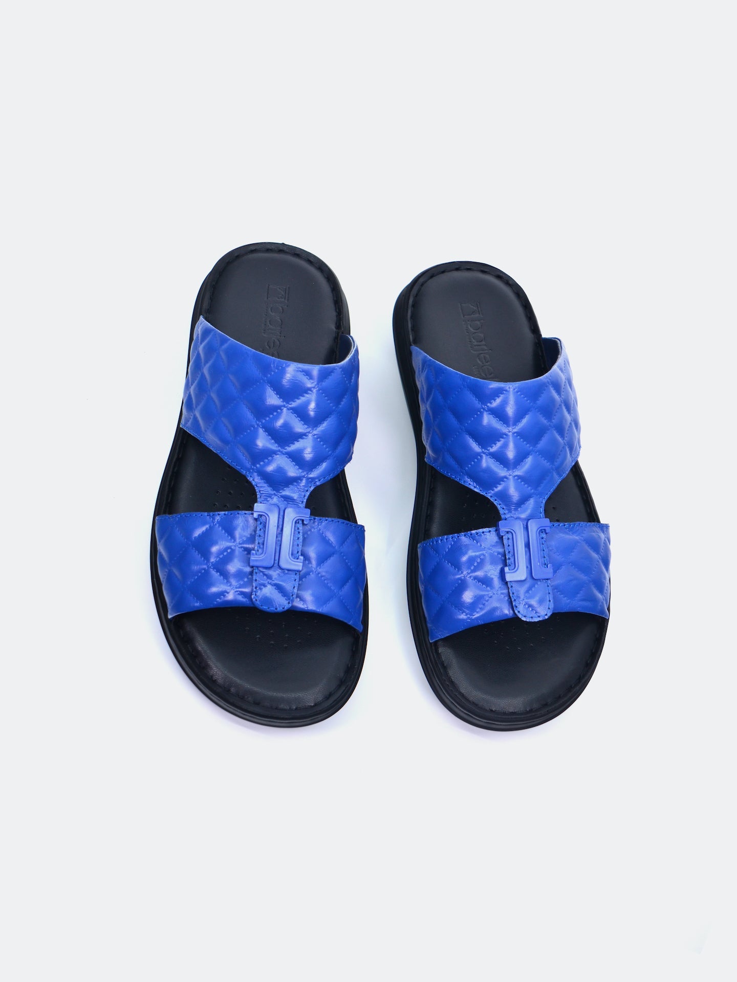 Barjeel Uno 21410-4 Men's Arabic Sandals #color_Blue