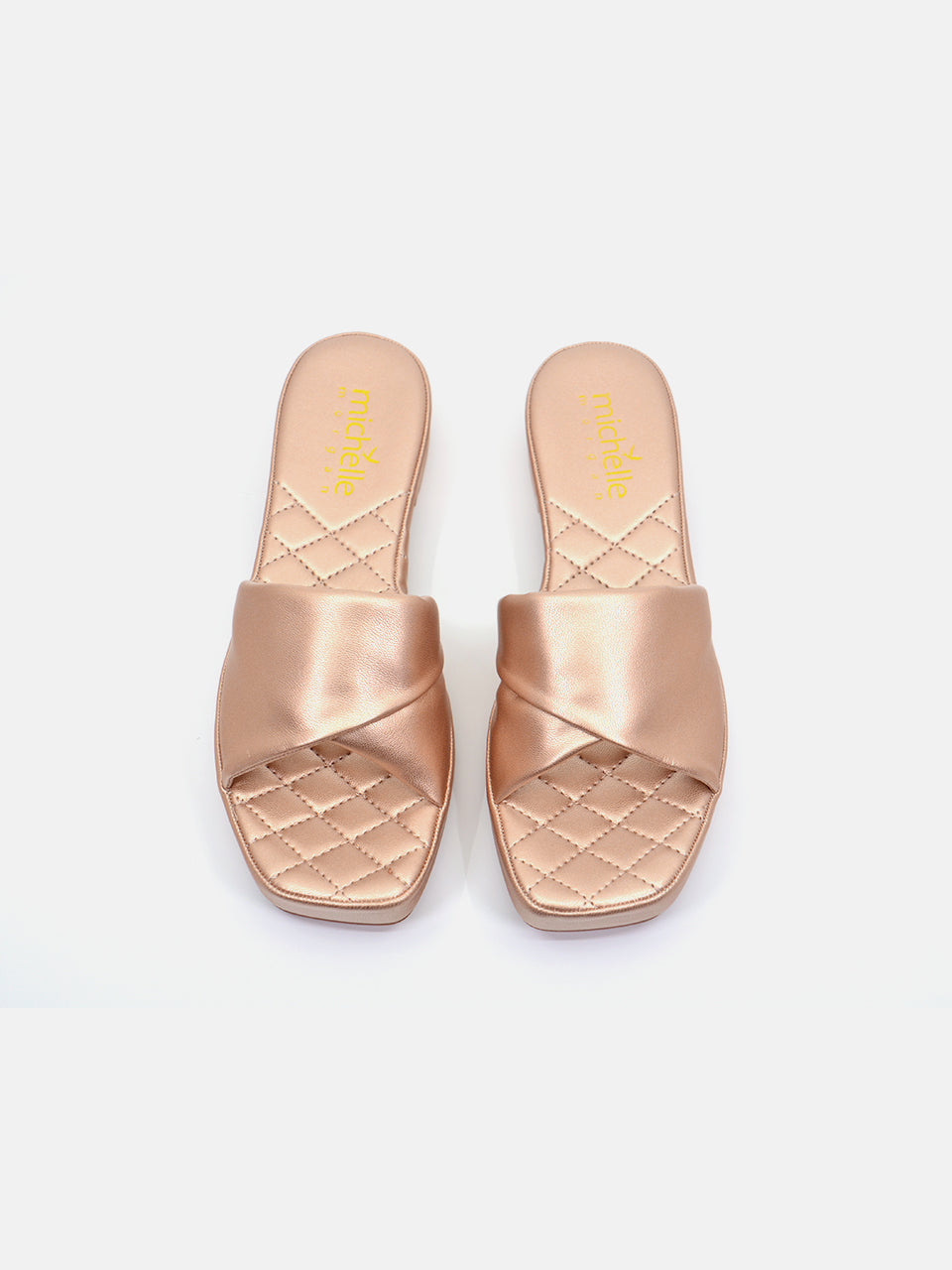 Michelle Morgan 114ZD612 Women's Flat Sandals #color_Pink