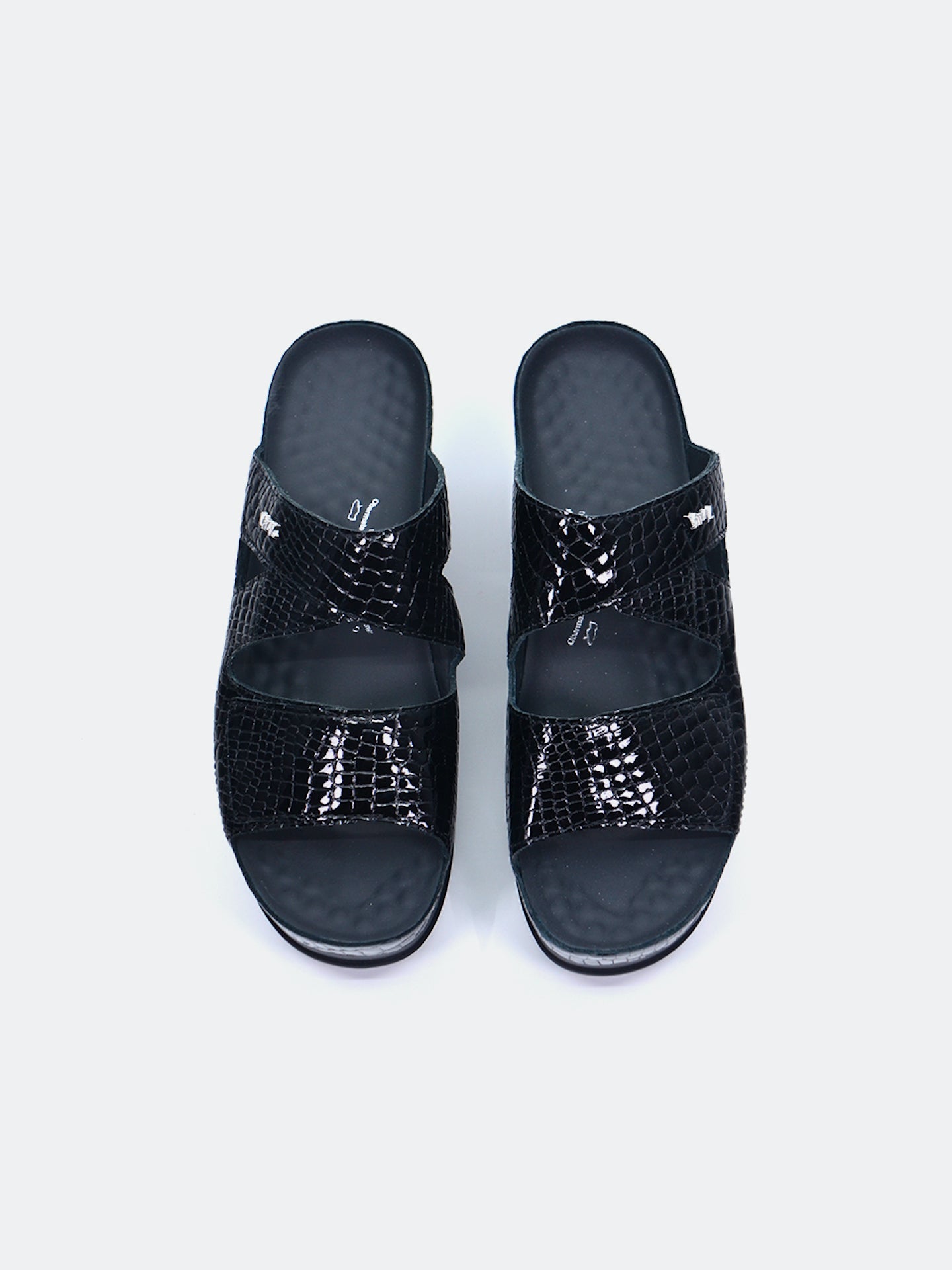 Vital Women's Platform Sandals #color_Black