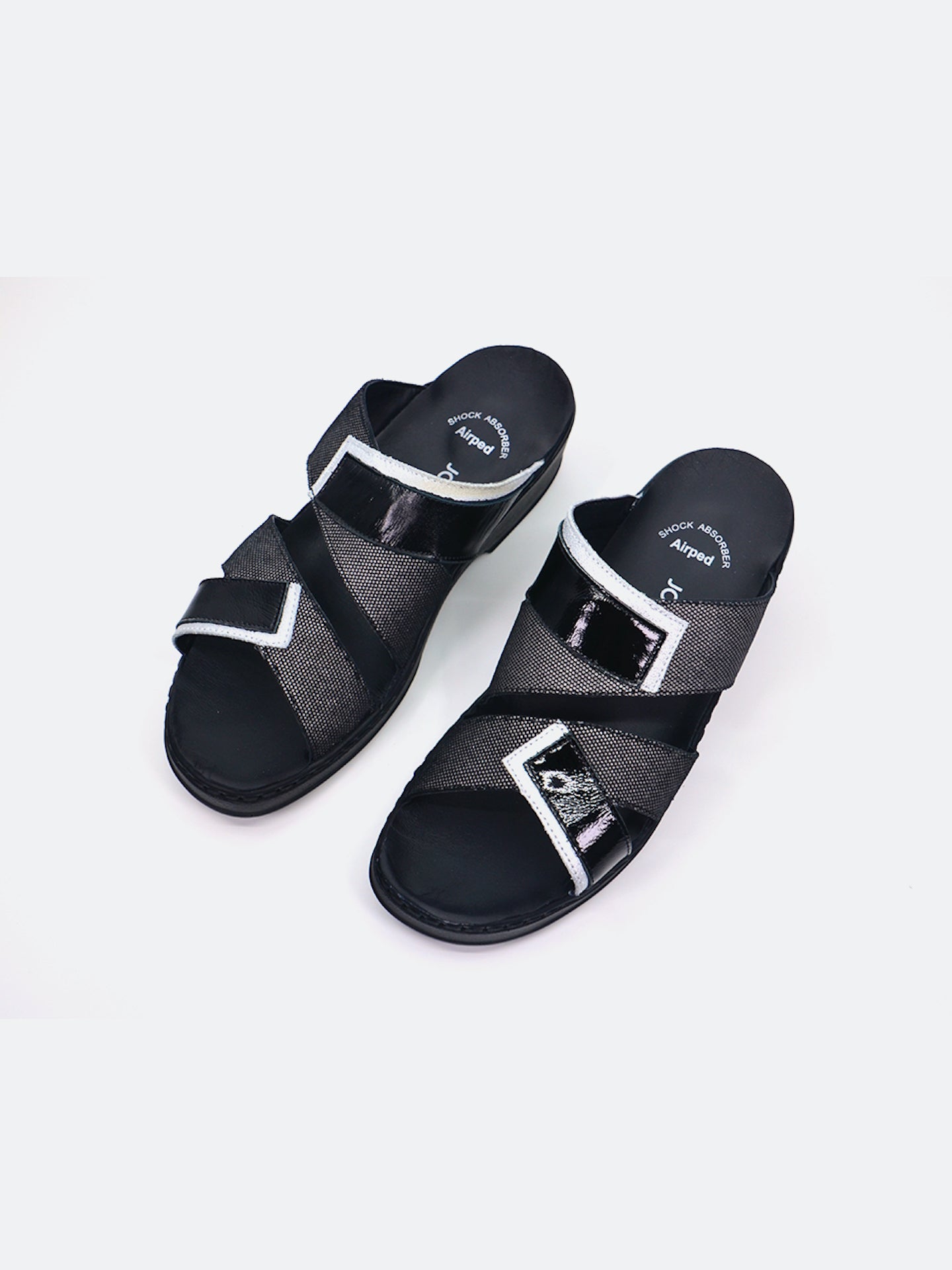 Josef Seibel Women's Flat Sandals #color_Black
