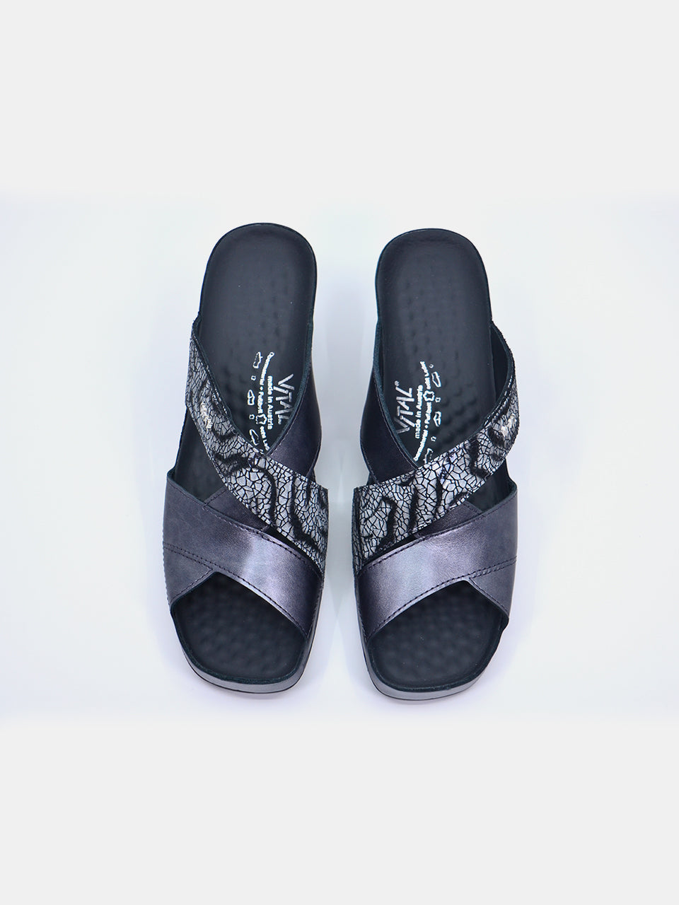 Vital Women's Heels Sandals #color_Gray