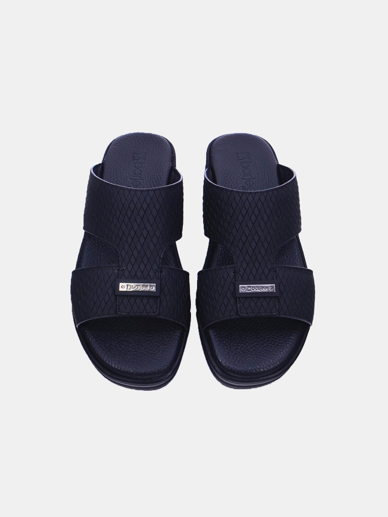 Barjeel Uno BJM 01 Men's Sandals #color_Black