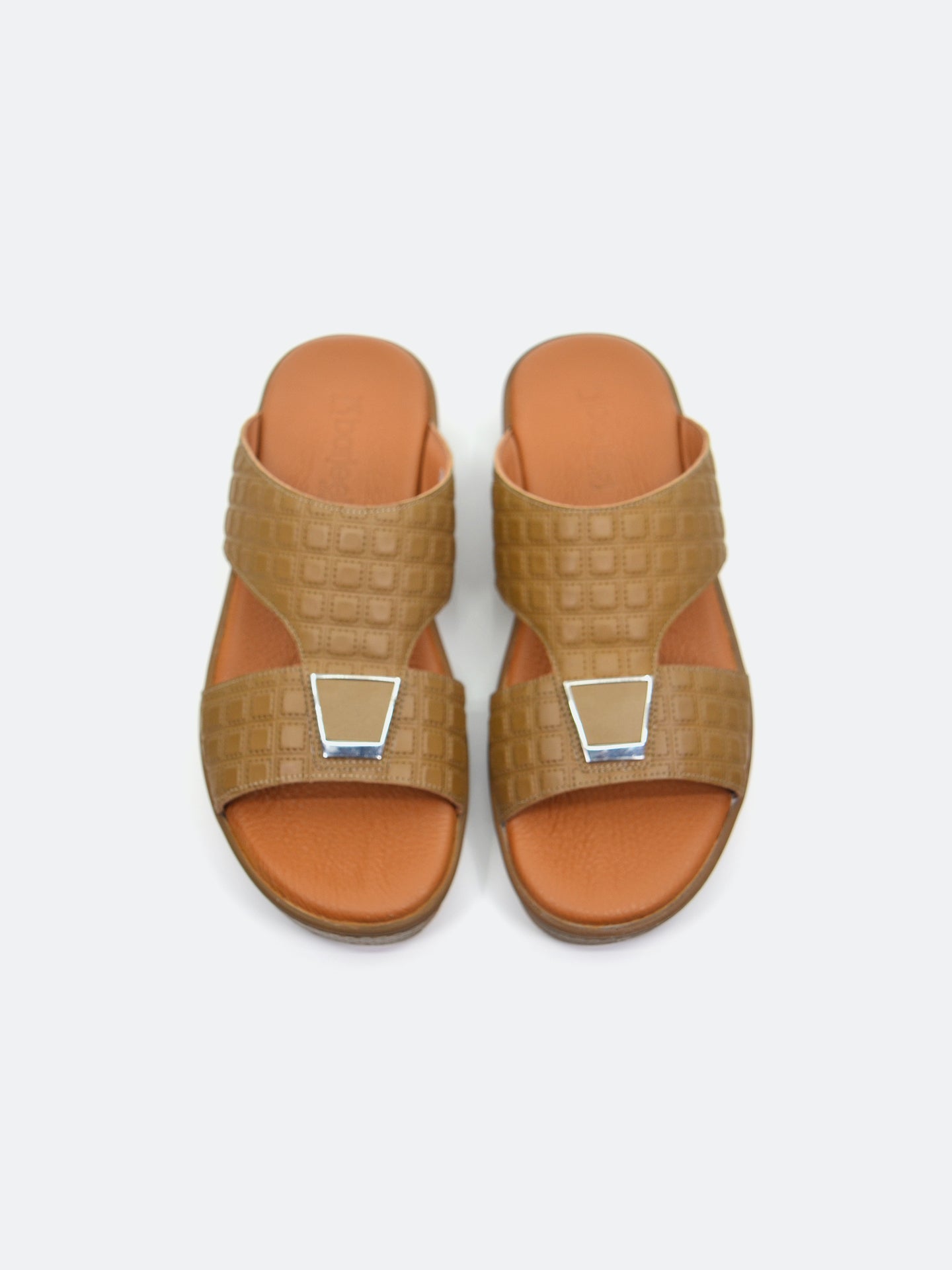 Barjeel Uno TAM-107 Boys Arabic Sandals #color_Gray