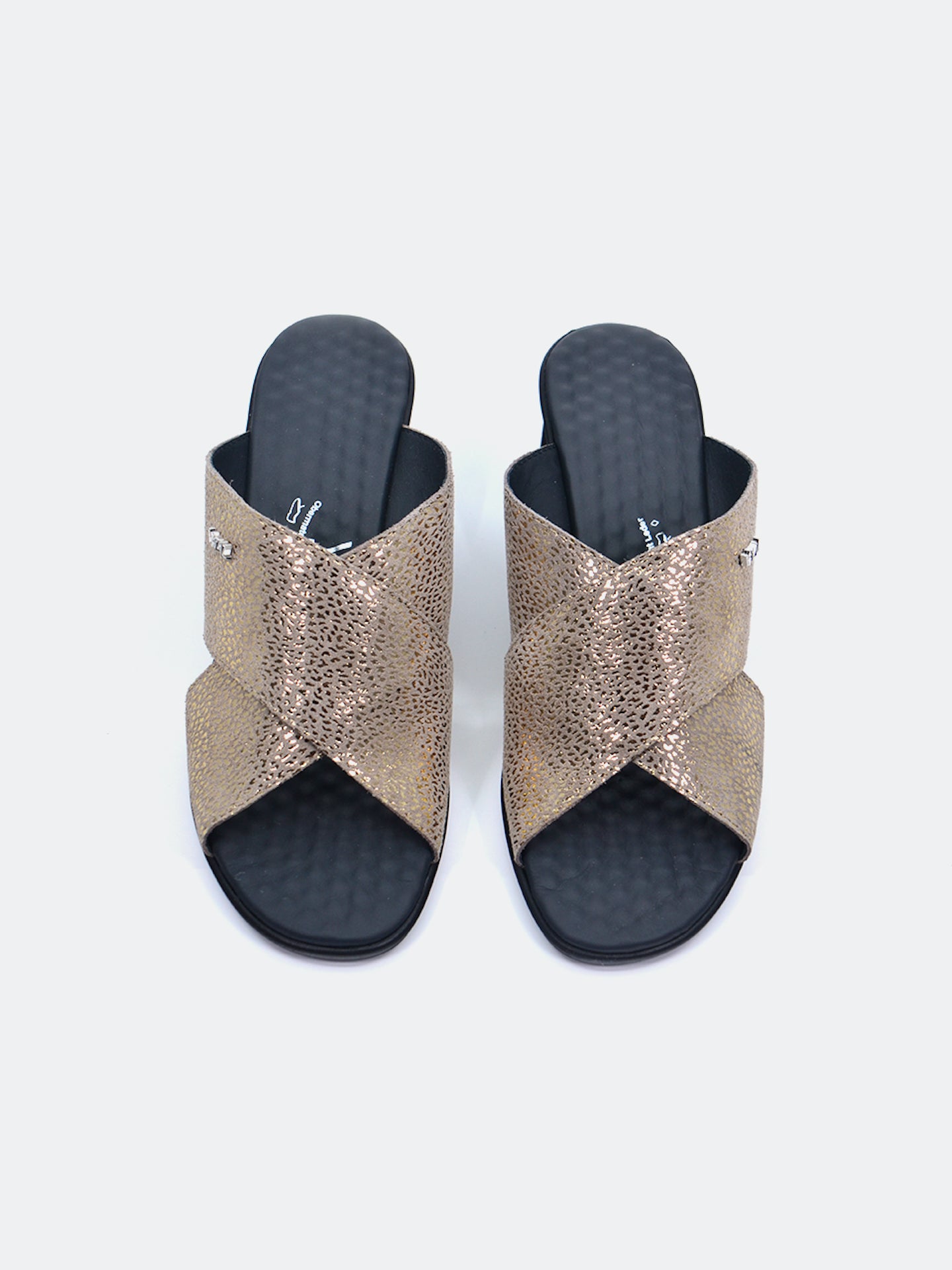 Vital Women's Heels Sandals #color_Gold