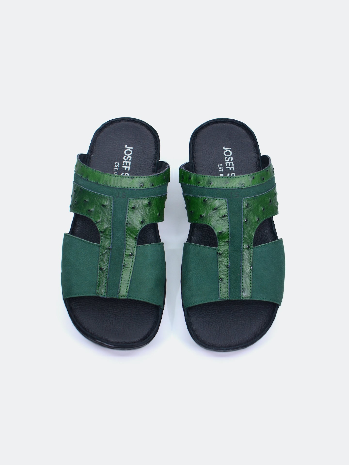 Josef Seibel Men's Slider Sandals #color_Gray