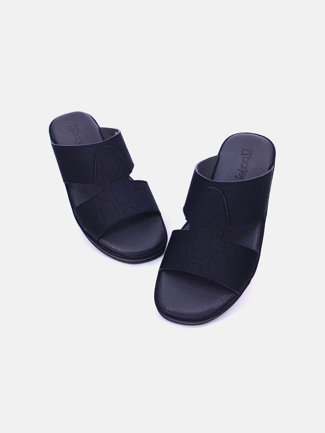 Barjeel Uno BJM 08 Men's Sandals #color_Black