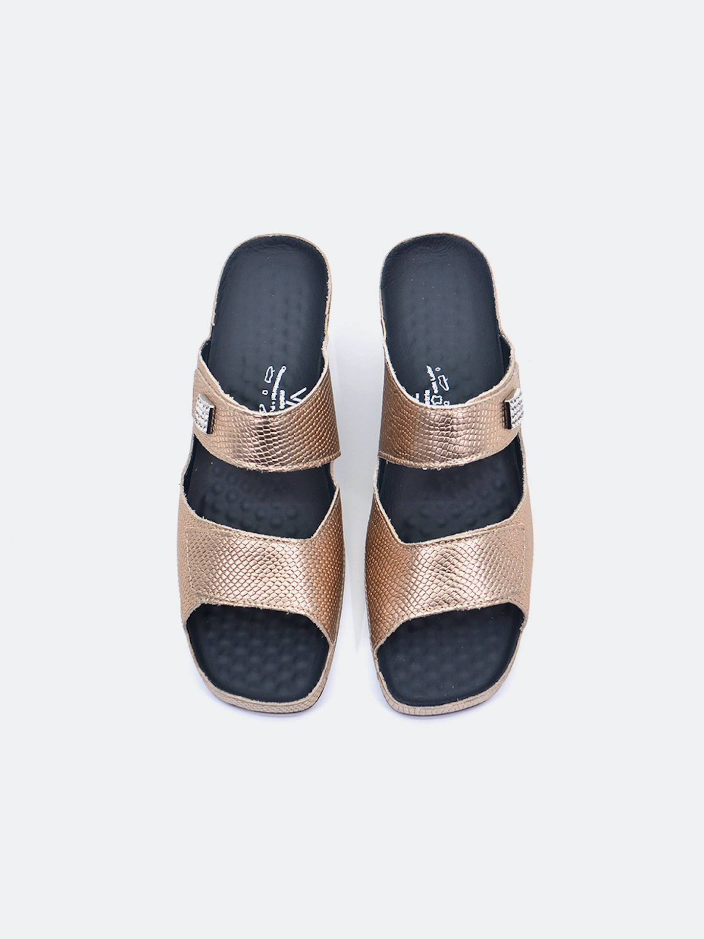 Vital 0501AS Women's Heeled Sandals #color_Gold