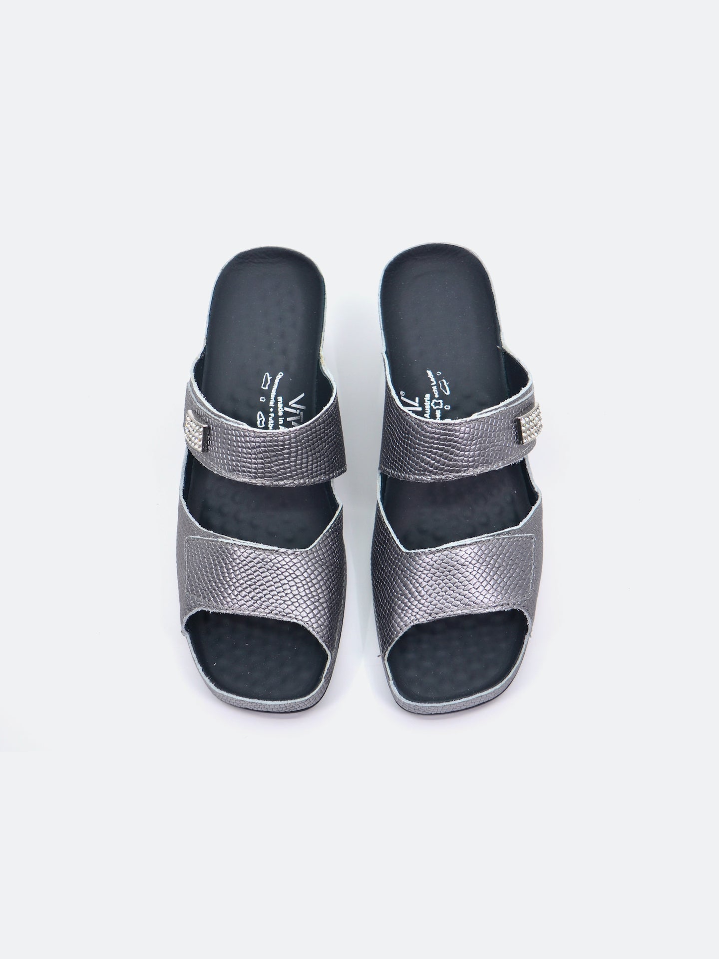 Vital 0501AS Women's Heeled Sandals #color_Gray