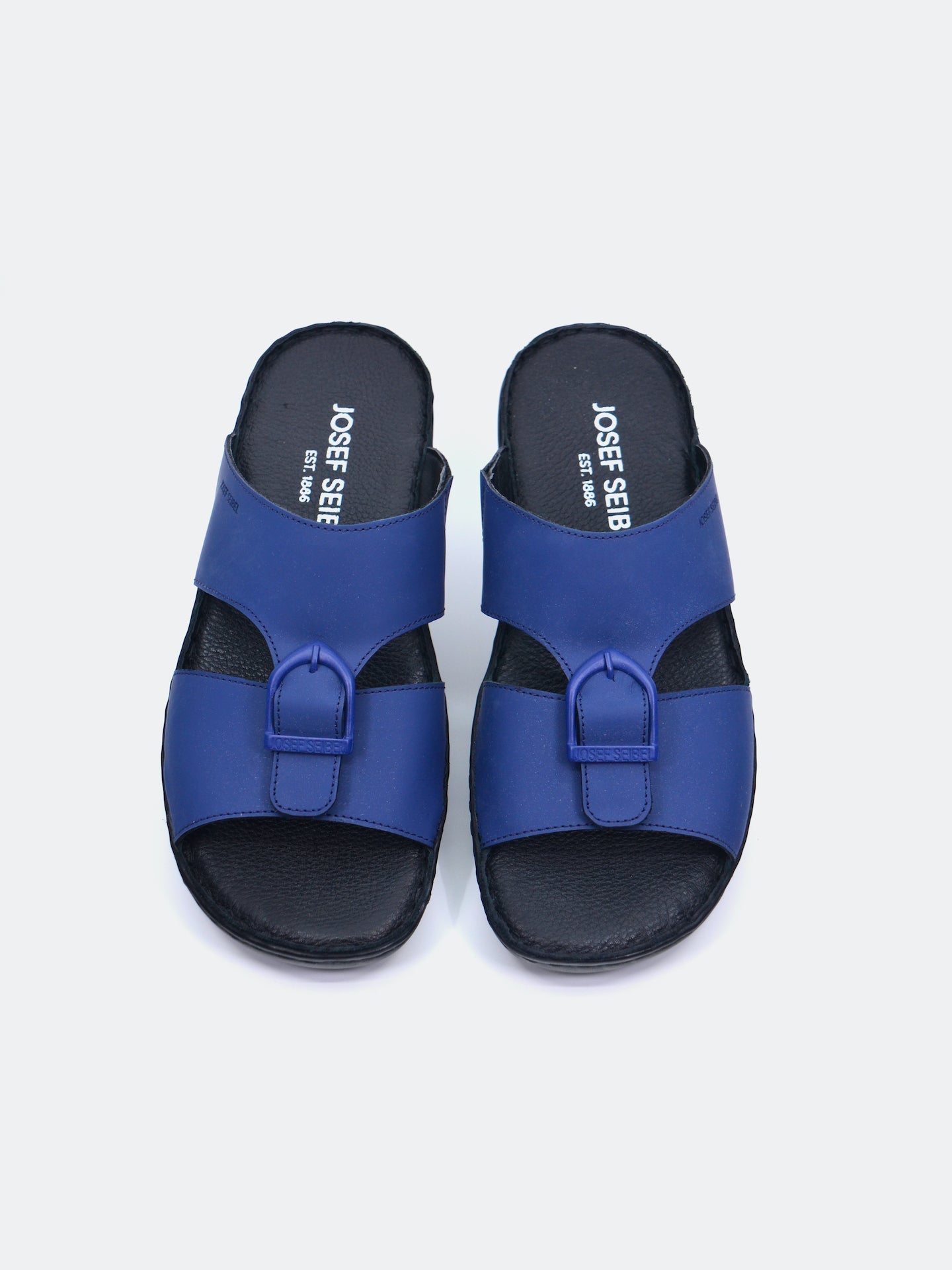 Josef Seibel Men's Slider Sandals #color_Navy