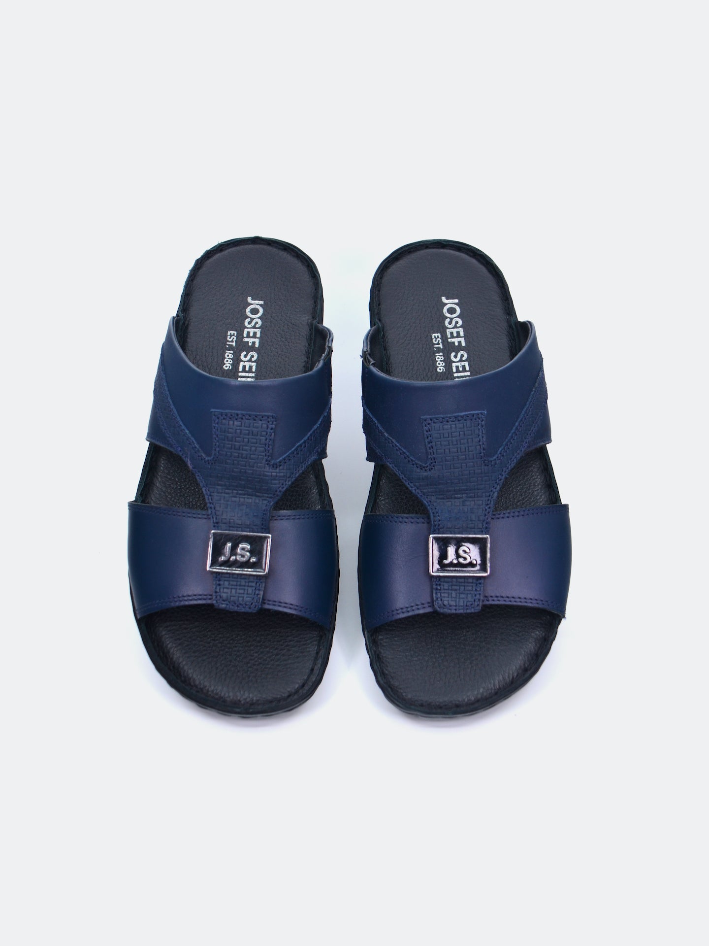 Josef Seibel Men's Slider Sandals #color_Navy
