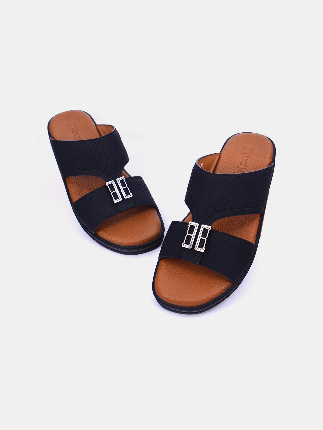 Barjeel Uno BJM 16 Men's Sandals #color_Black