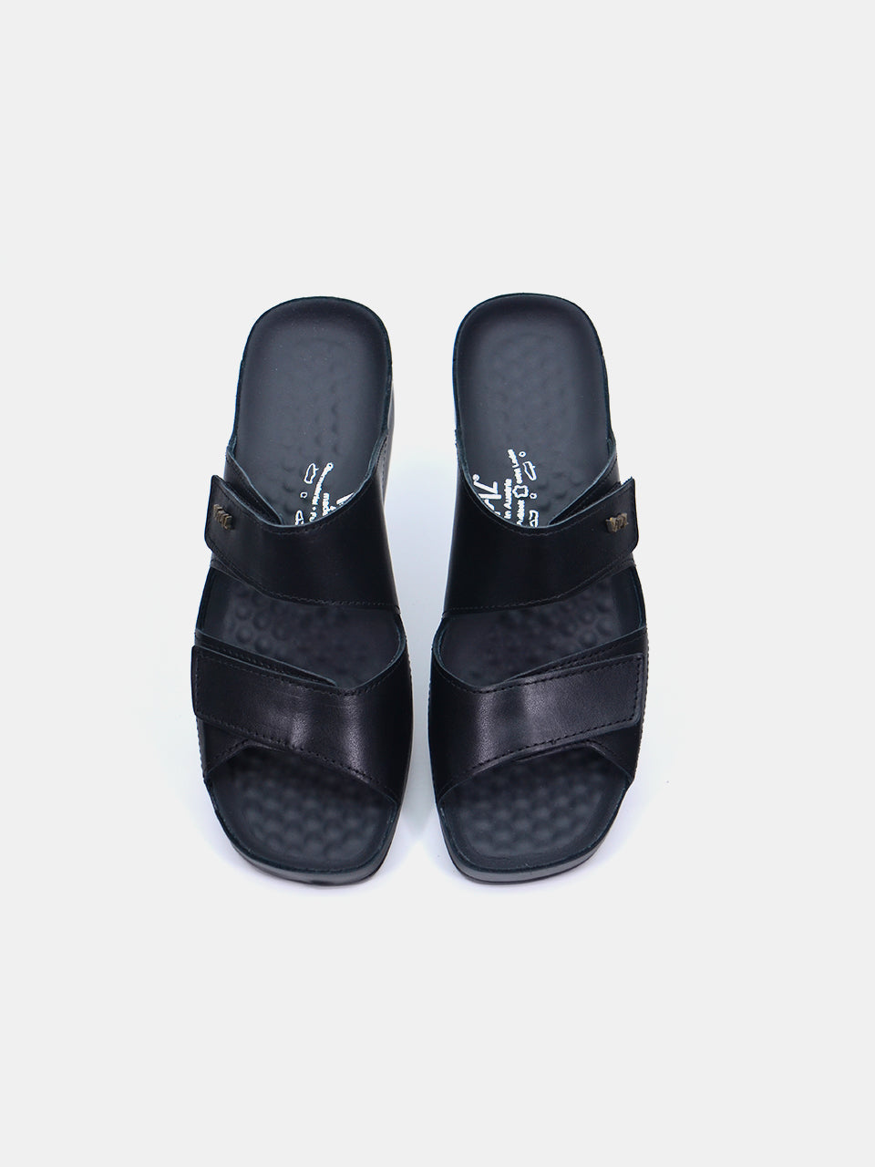 Vital Women's Flatform Sandals #color_Black