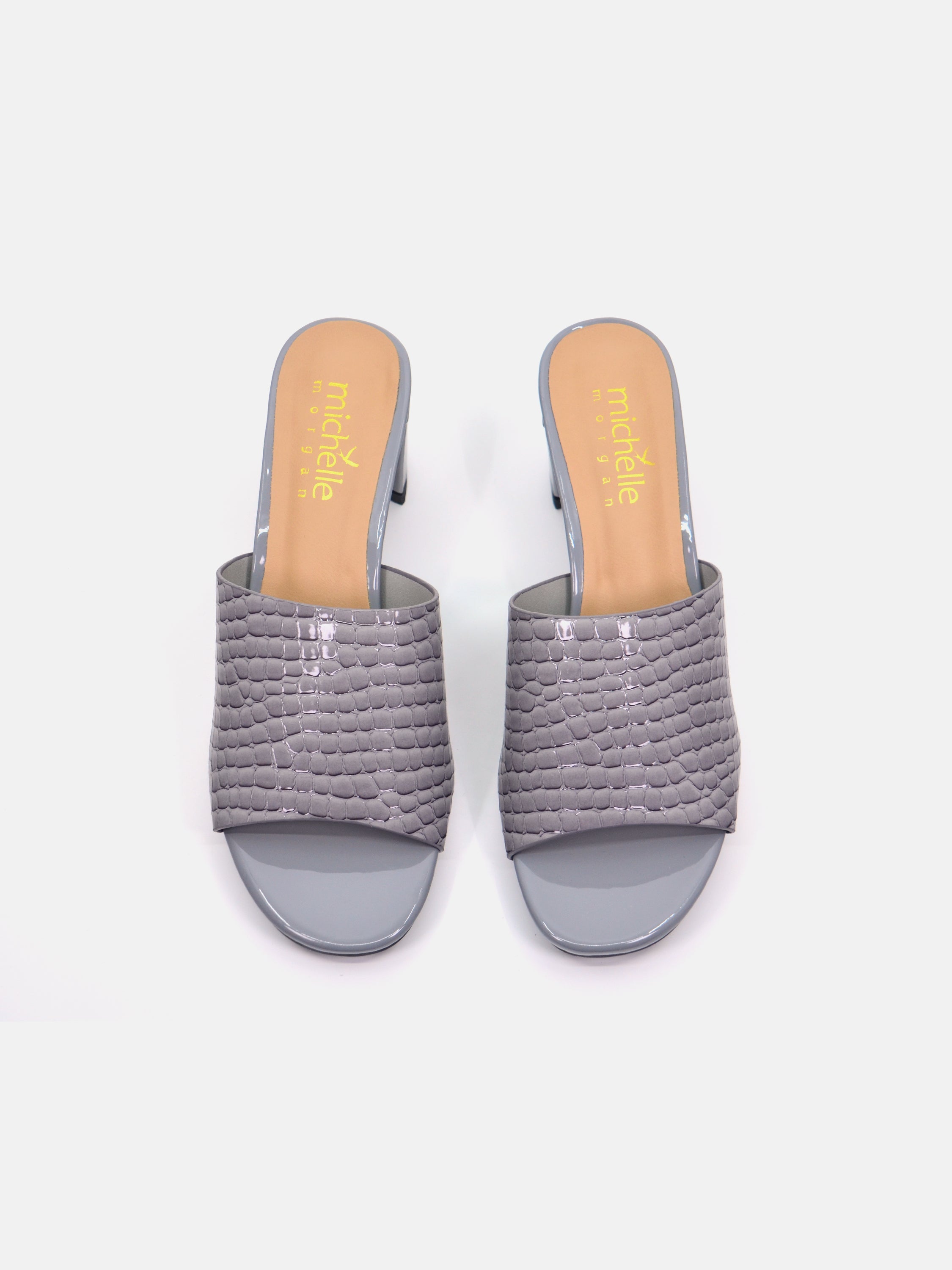 Michelle Morgan 914RJ191 Women's Heeled Sandals #color_Gray