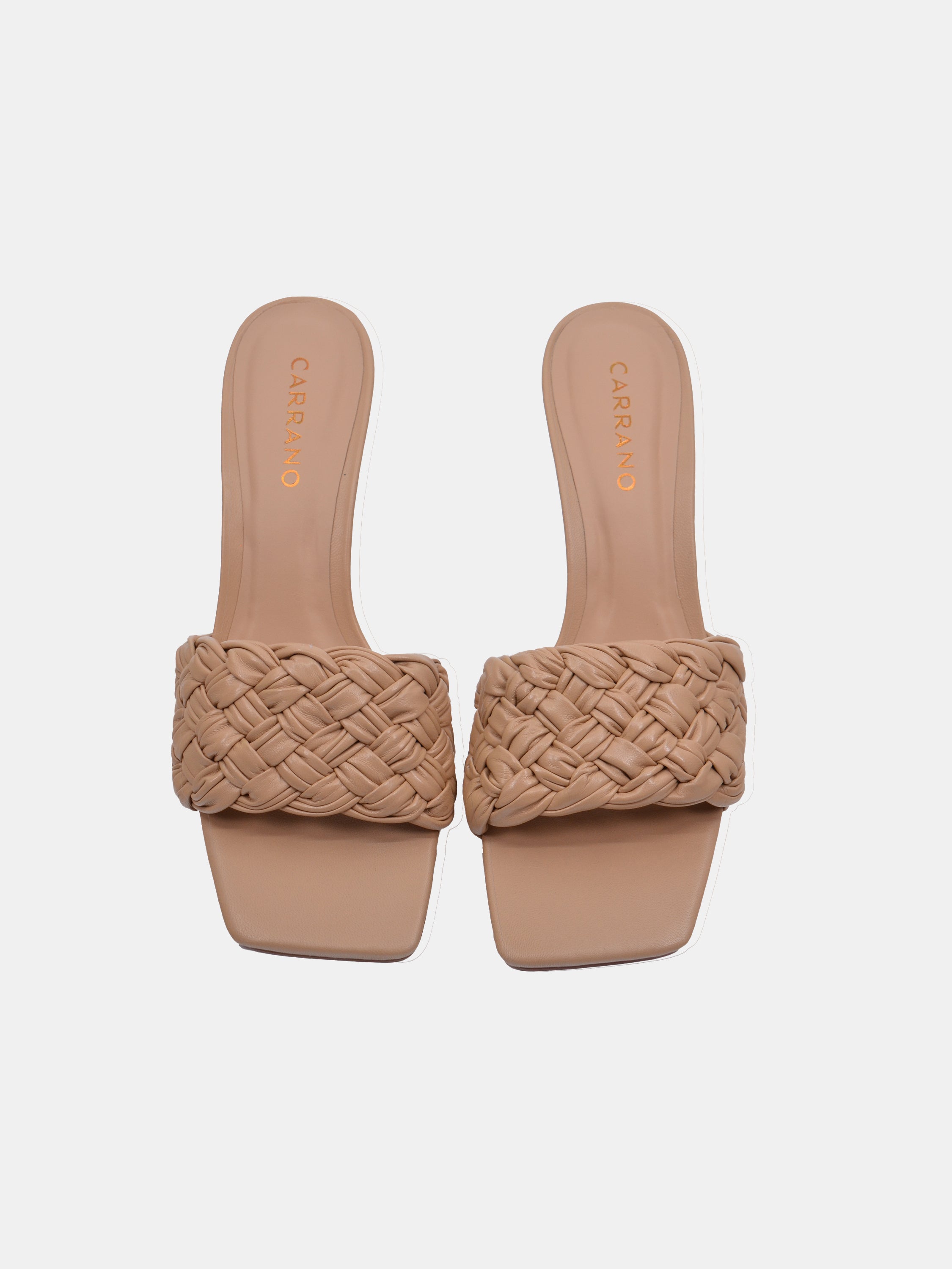 Carrano 321035 Women's Heeled Sandals #color_Beige