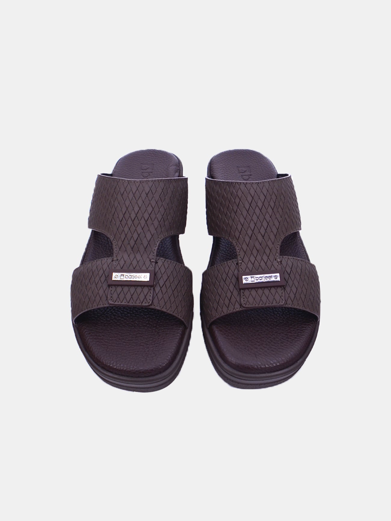 Barjeel Uno BJM 01 Men's Sandals #color_Brown