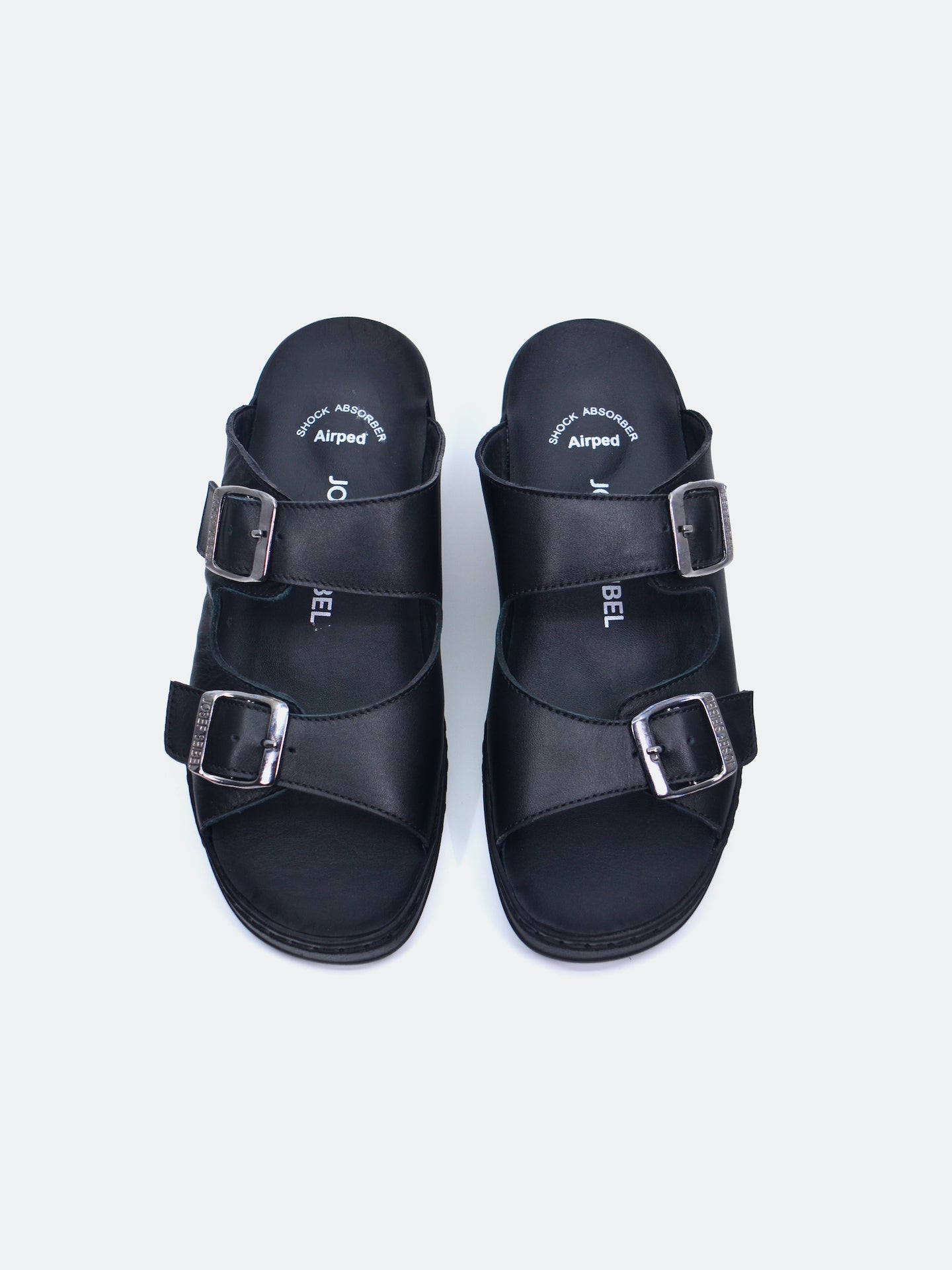 Josef Seibel Women's Flat Sandals #color_Black