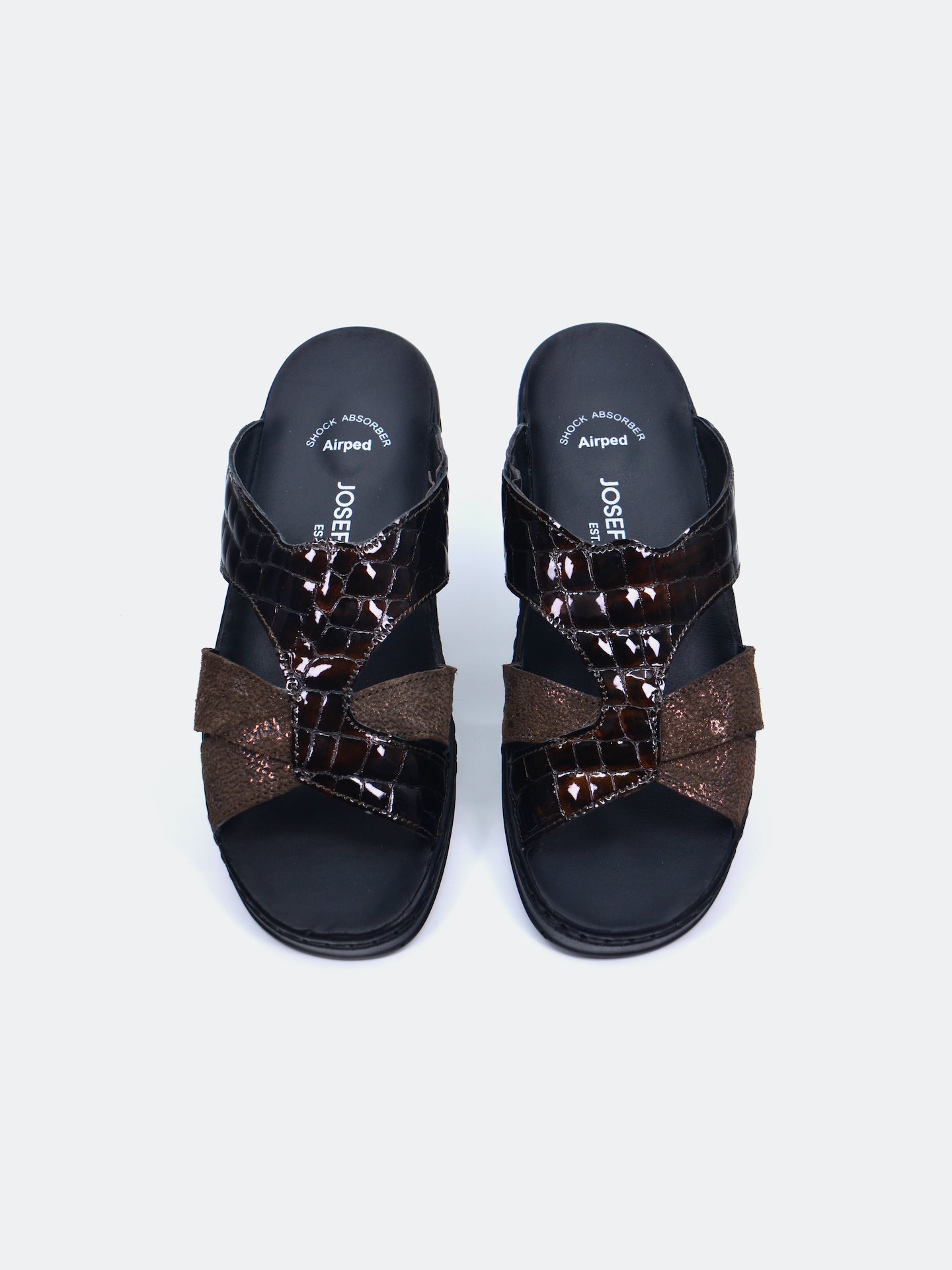 Josef Seibel Women's Flat Sandals #color_Brown