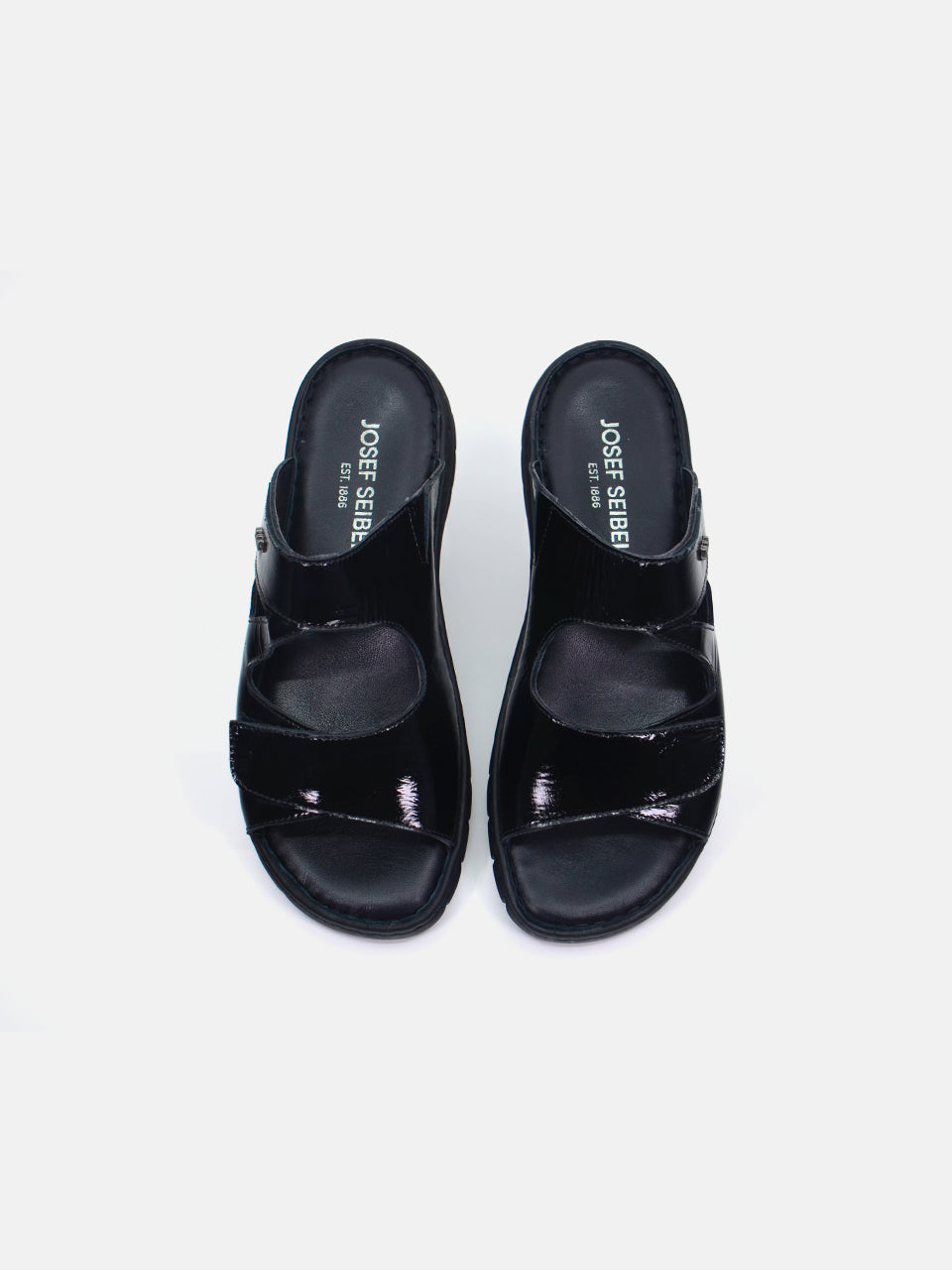 Josef Seibel Women's Slider Sandals #color_Black