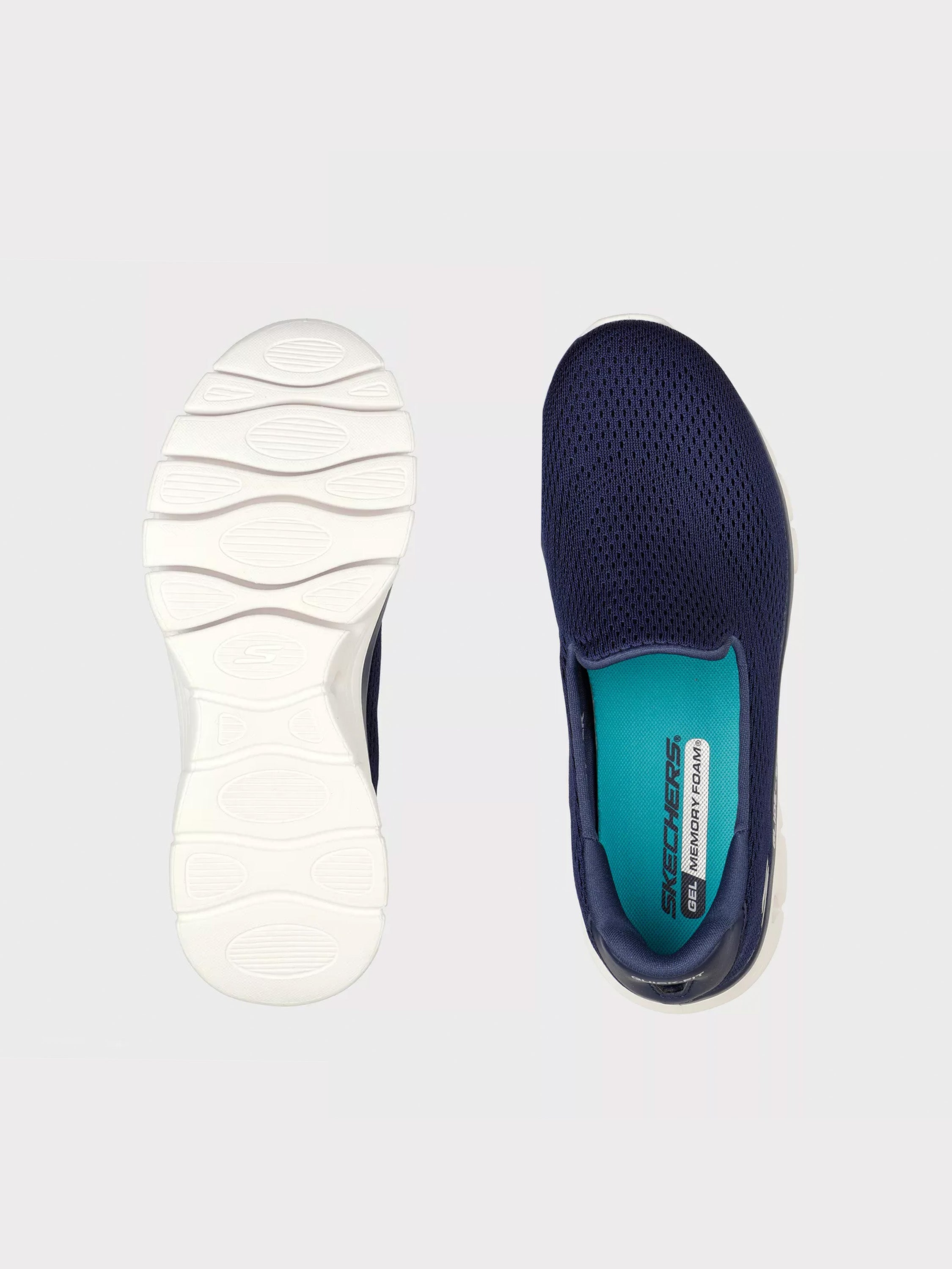 Skechers Women's Go Walk Glide - Step Flex Trainers #color_Navy