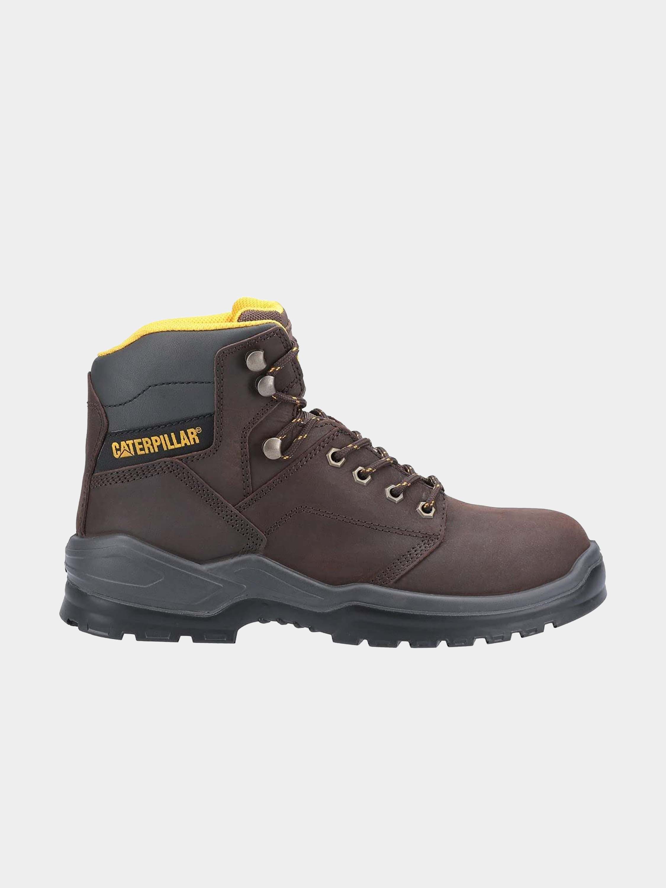 Caterpillar Men's Striver ST S3 SRC Safety Boot #color_Brown