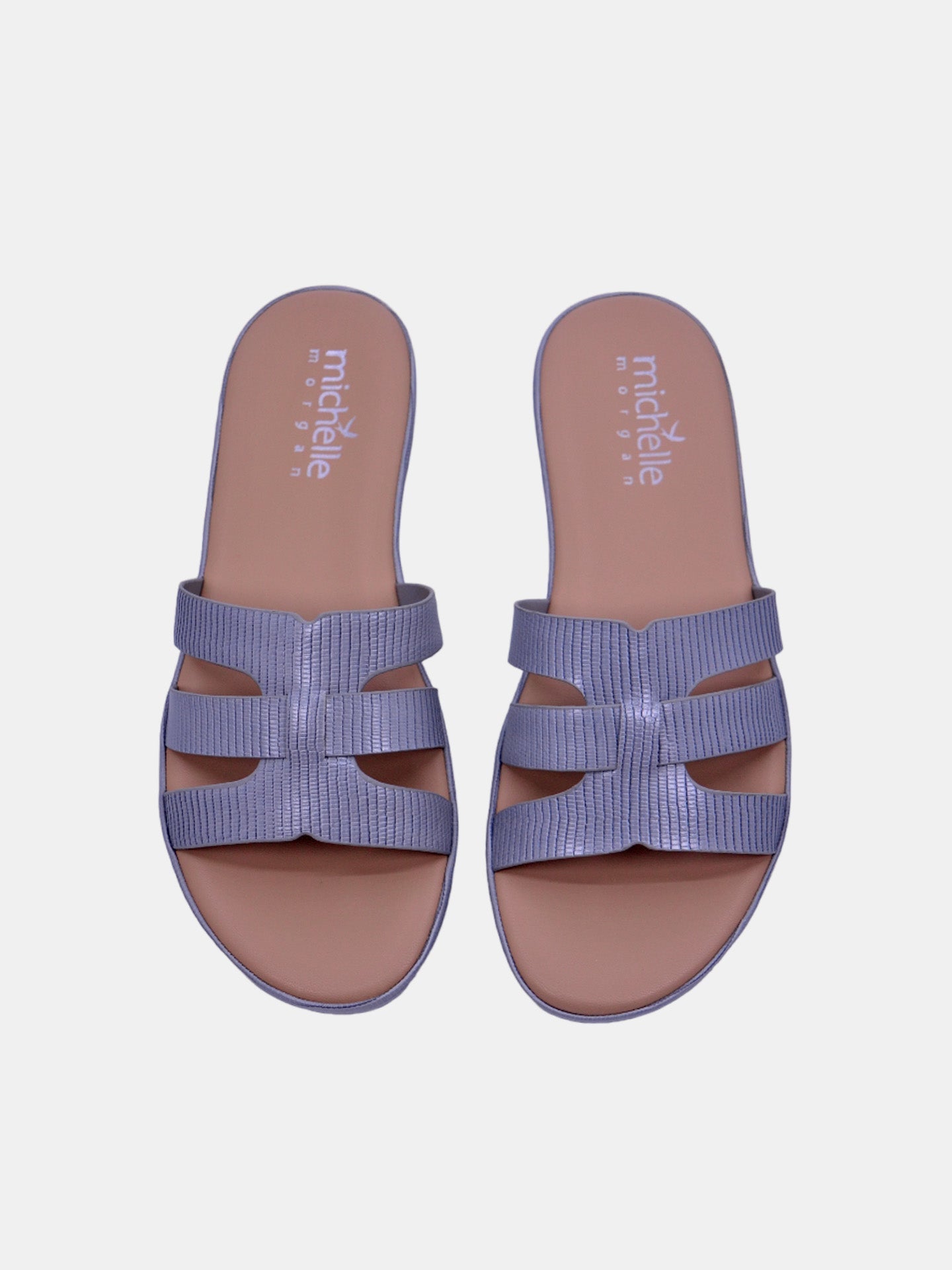 Michelle Morgan 114RC679 Women's Flat Sandals #color_Blue