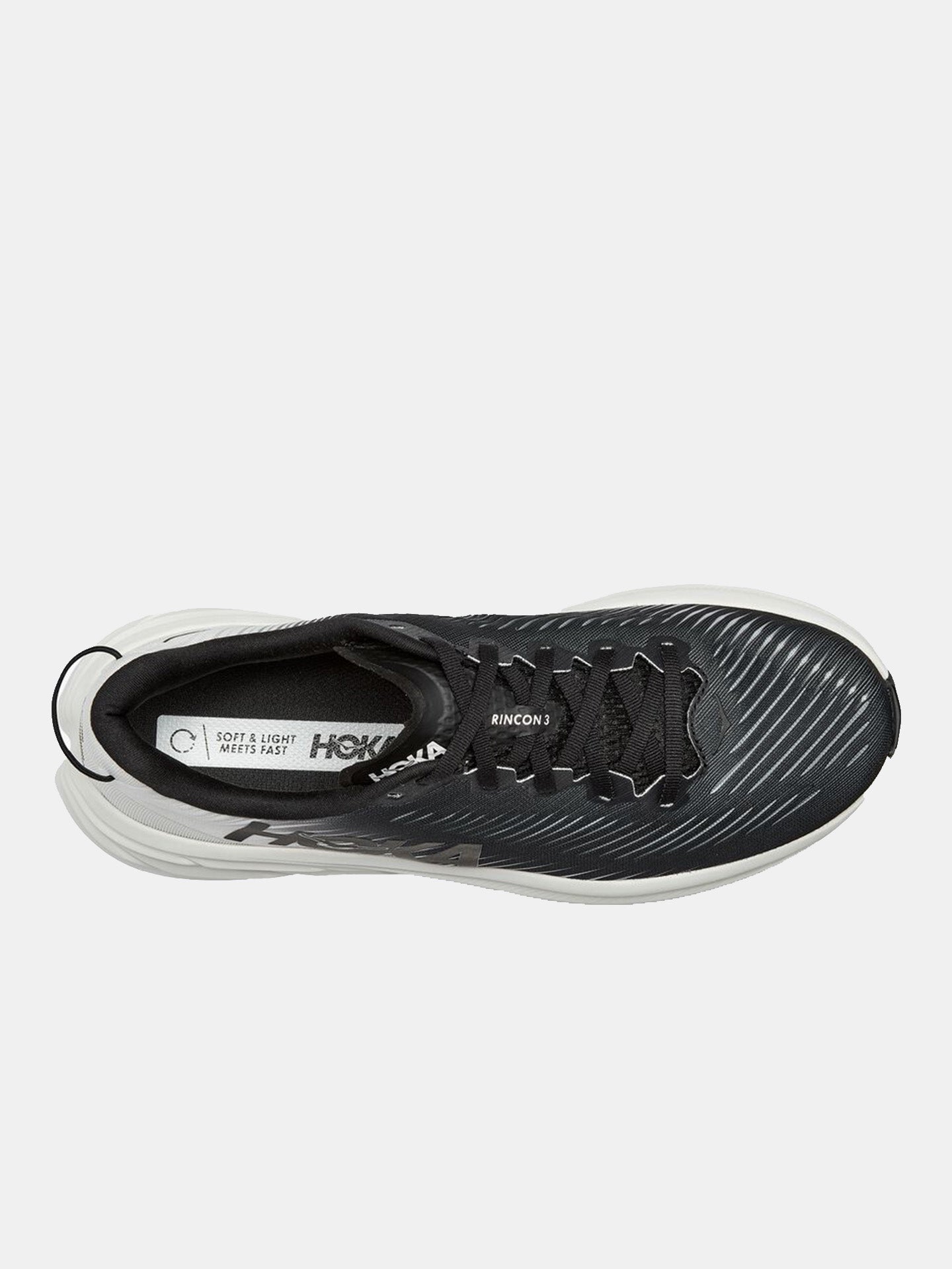 Hoka Men's Rincon 3 Lightweight Running Shoe #color_Black