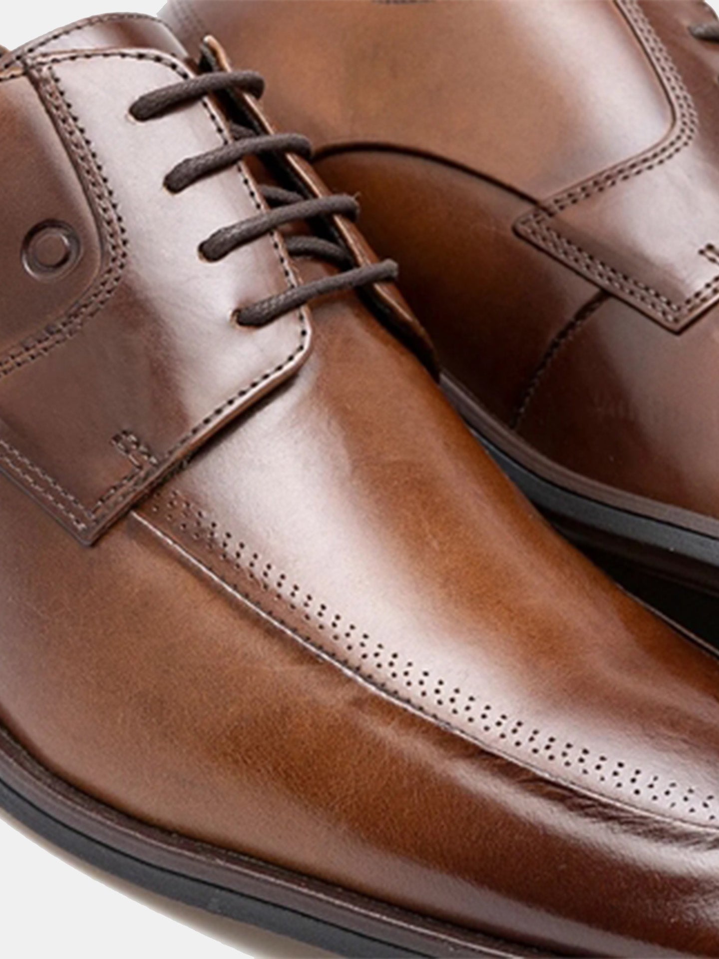 Democrata Men's Metropolitan Thompson Formal Shoes #color_Brown