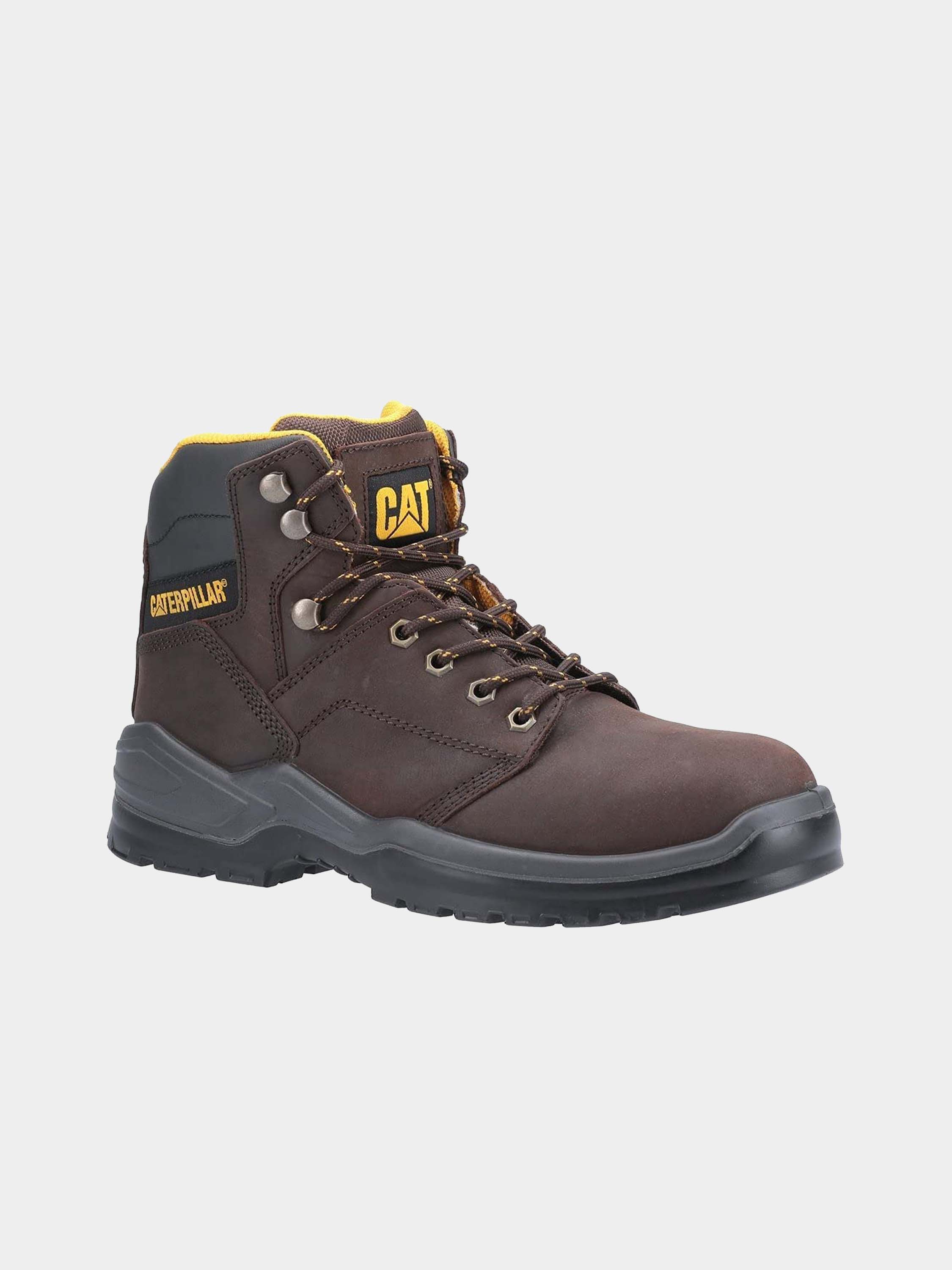 Caterpillar Men's Striver ST S3 SRC Safety Boot #color_Brown