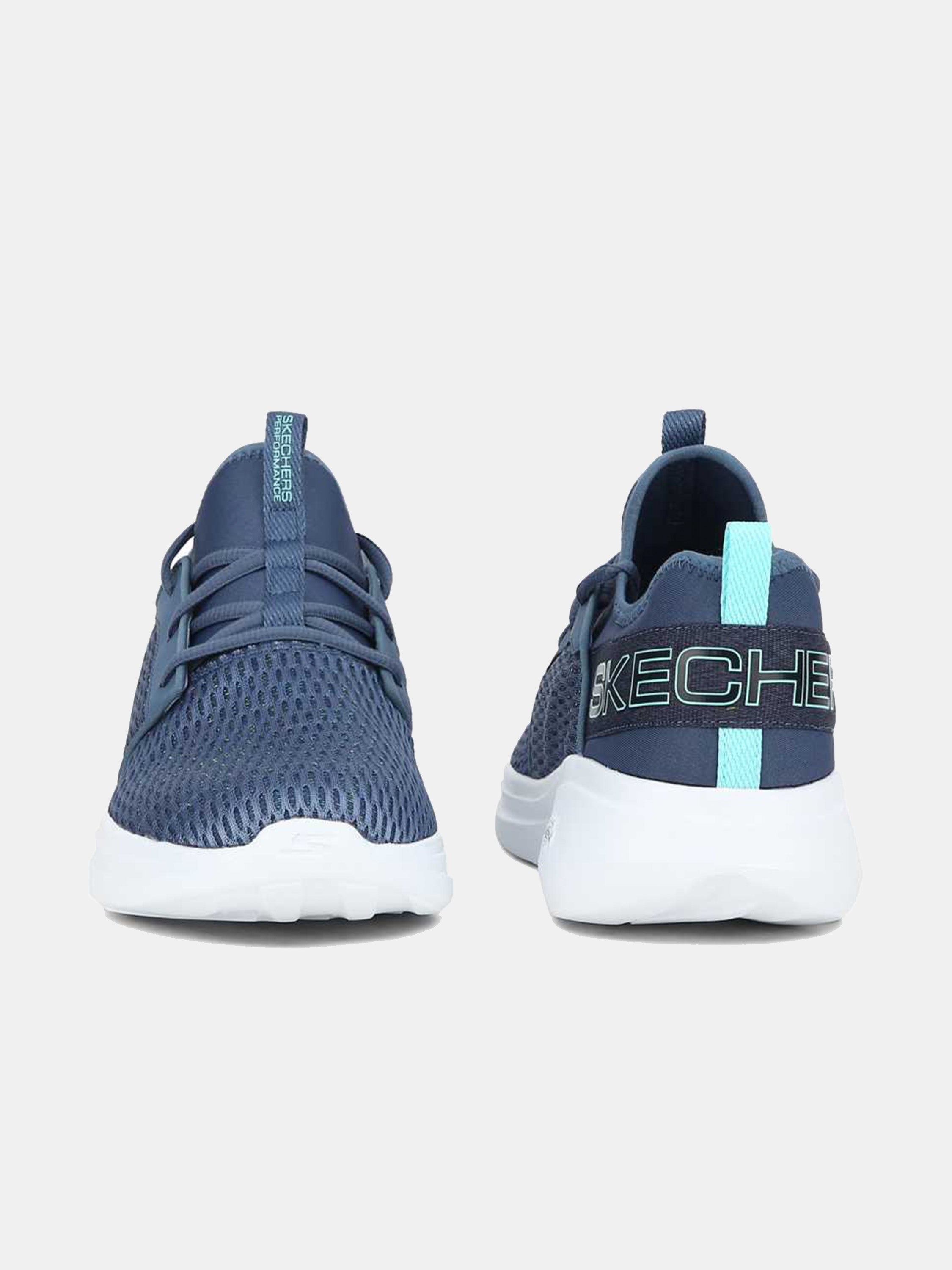 Skechers Women's GOrun Fast - Glimmer Trainers #color_Blue