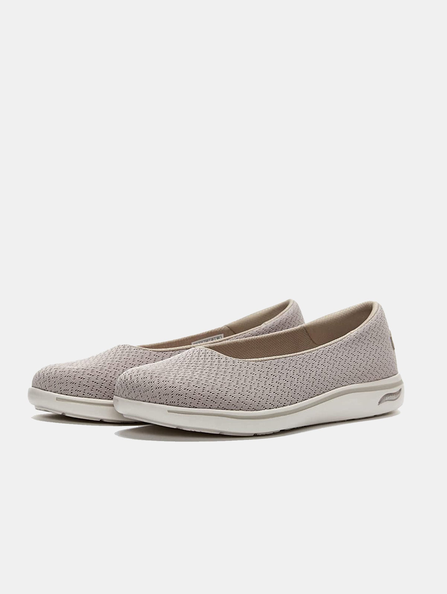 Skechers Women's Arch Fit Uplift - Sweet Sophistication Shoes #color_Taupe
