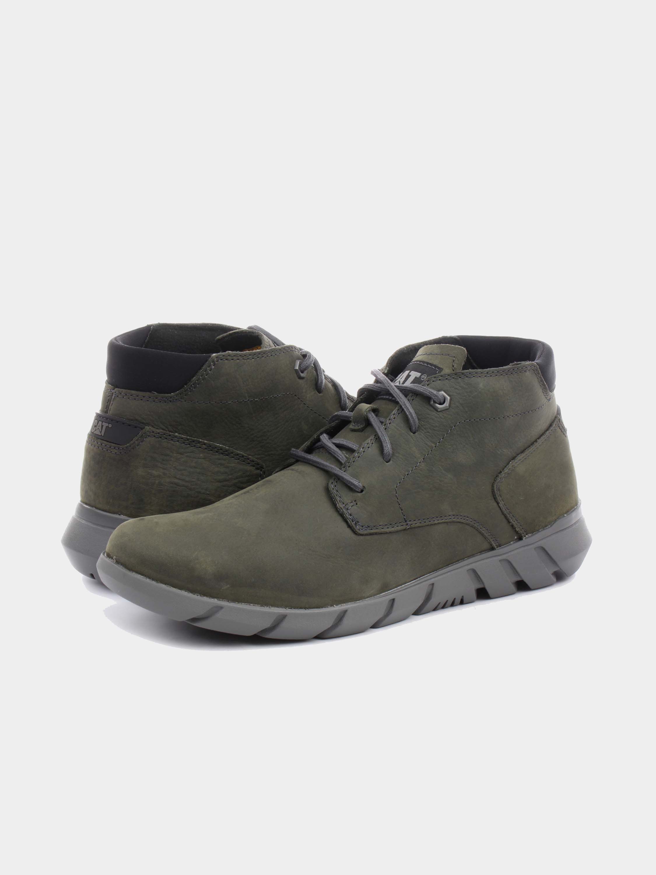 Caterpillar Men's Mainstay Suede Ankle Boots #color_Green