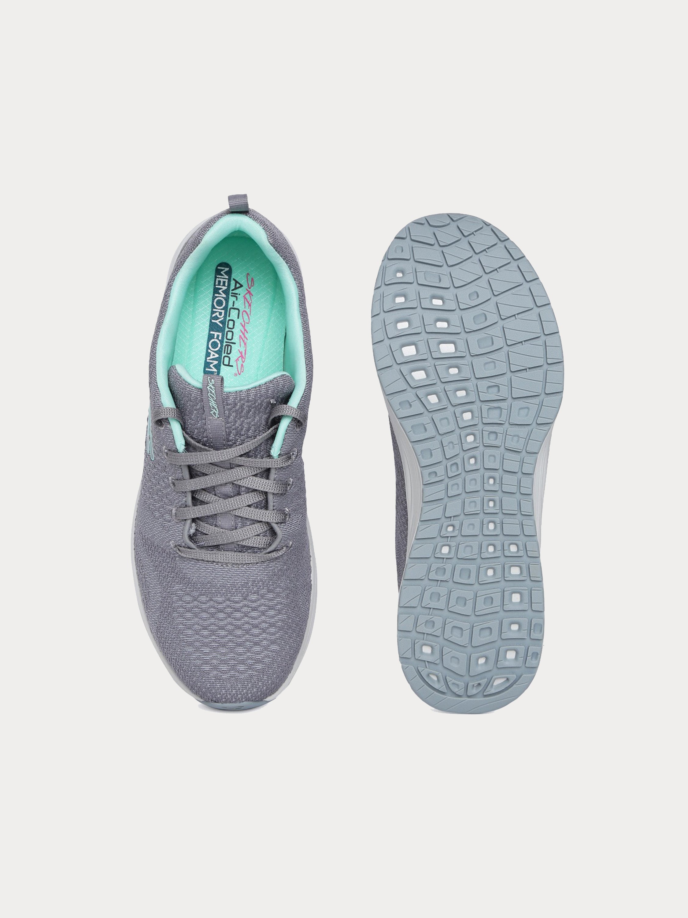 Skechers Women's Skyline Surefire Trainers #color_Gray