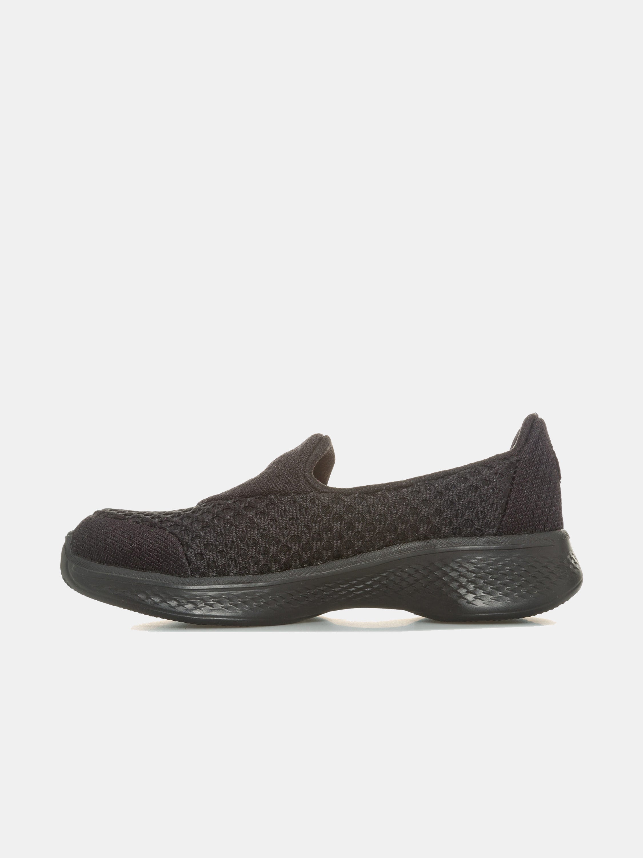 Skechers Girls Go Walk 4 - Kindle Slip On Shoes #color_Black