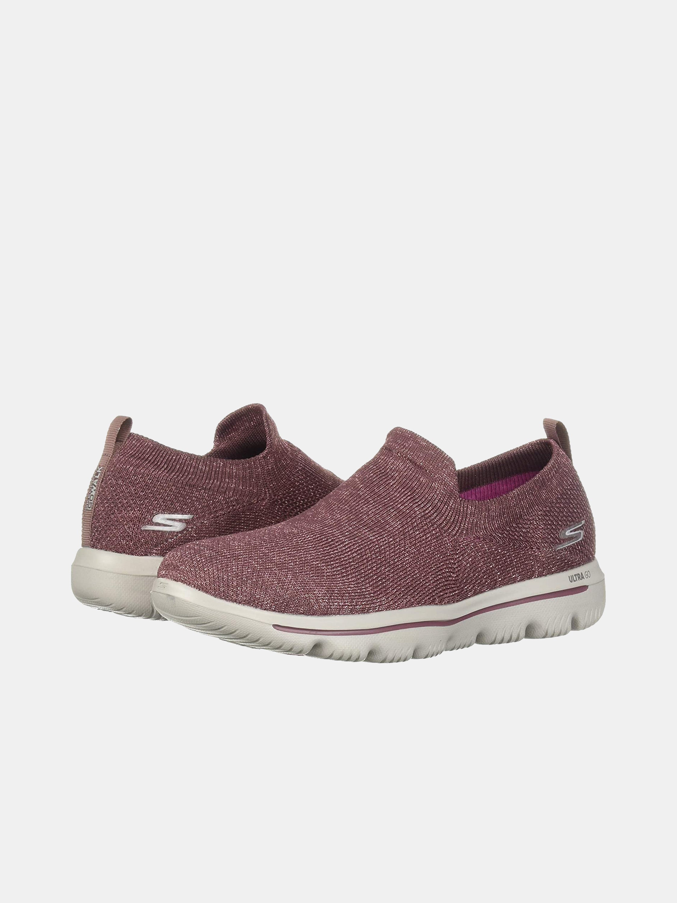 Skechers Women's Go Walk Evolution Ultra - Assurance Sneakers #color_Pink