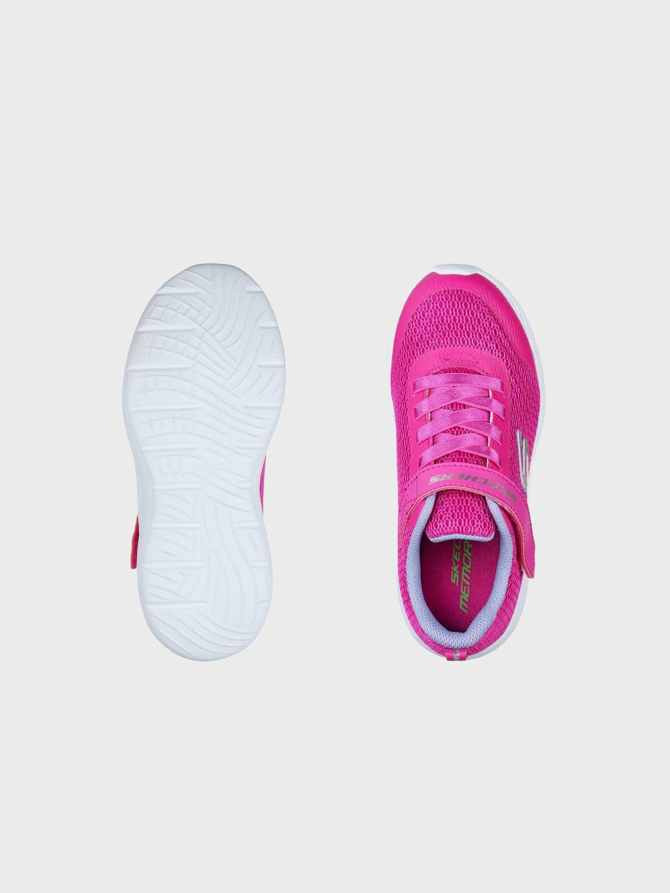 Skechers Girls Dyna-Lite Trainers #color_Pink