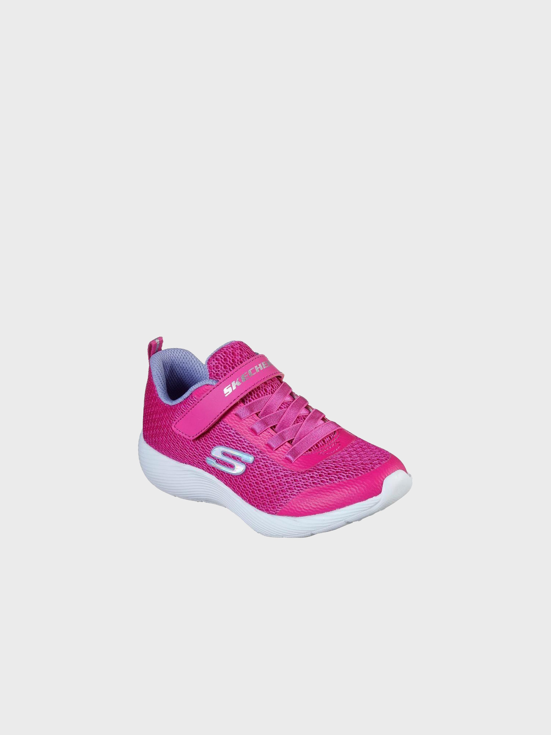 Skechers Girls Dyna-Lite Trainers #color_Pink
