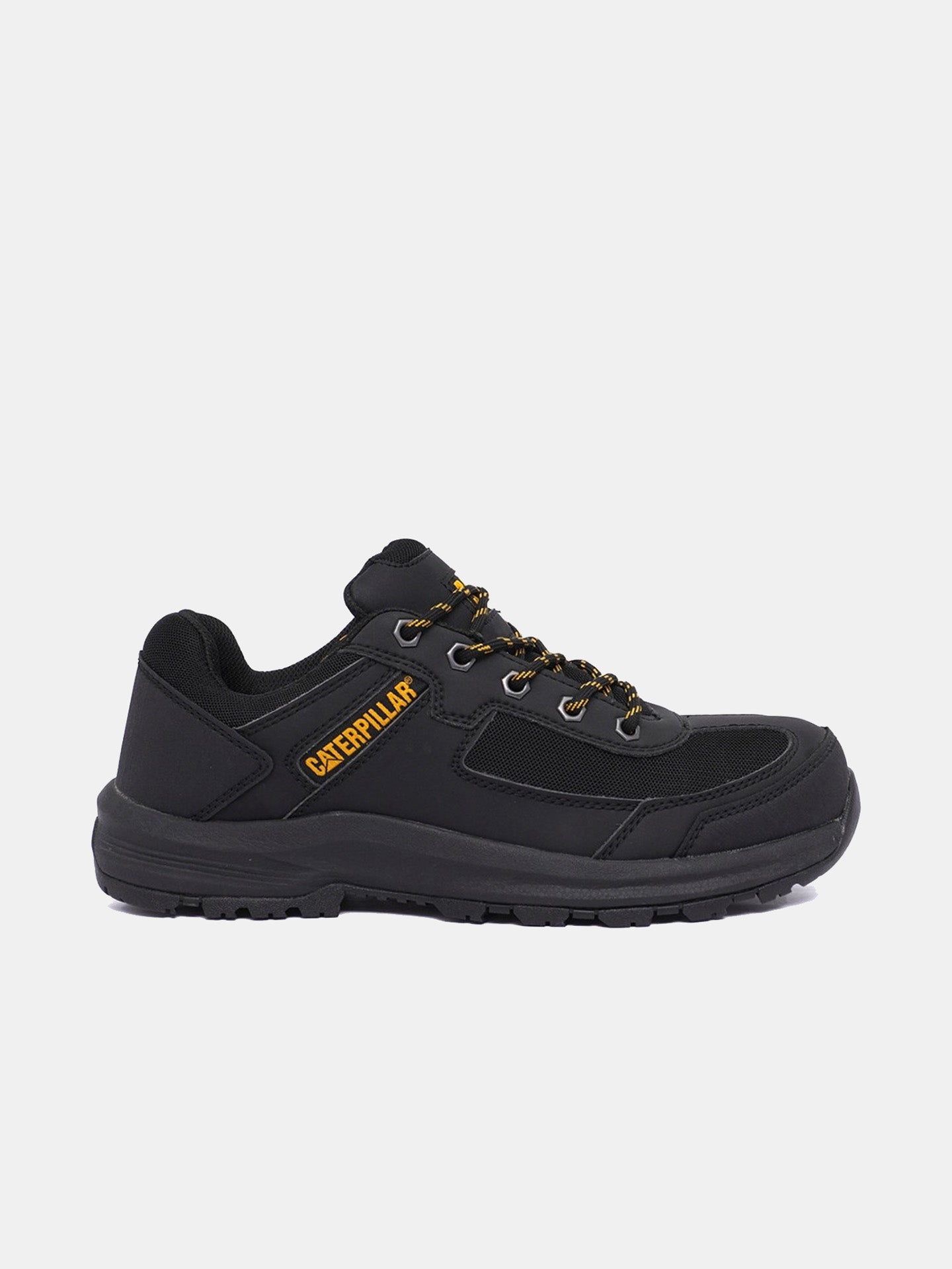 Caterpillar Men Elmore Steel Toe S1P HRO SRC Work Shoe #color_Black